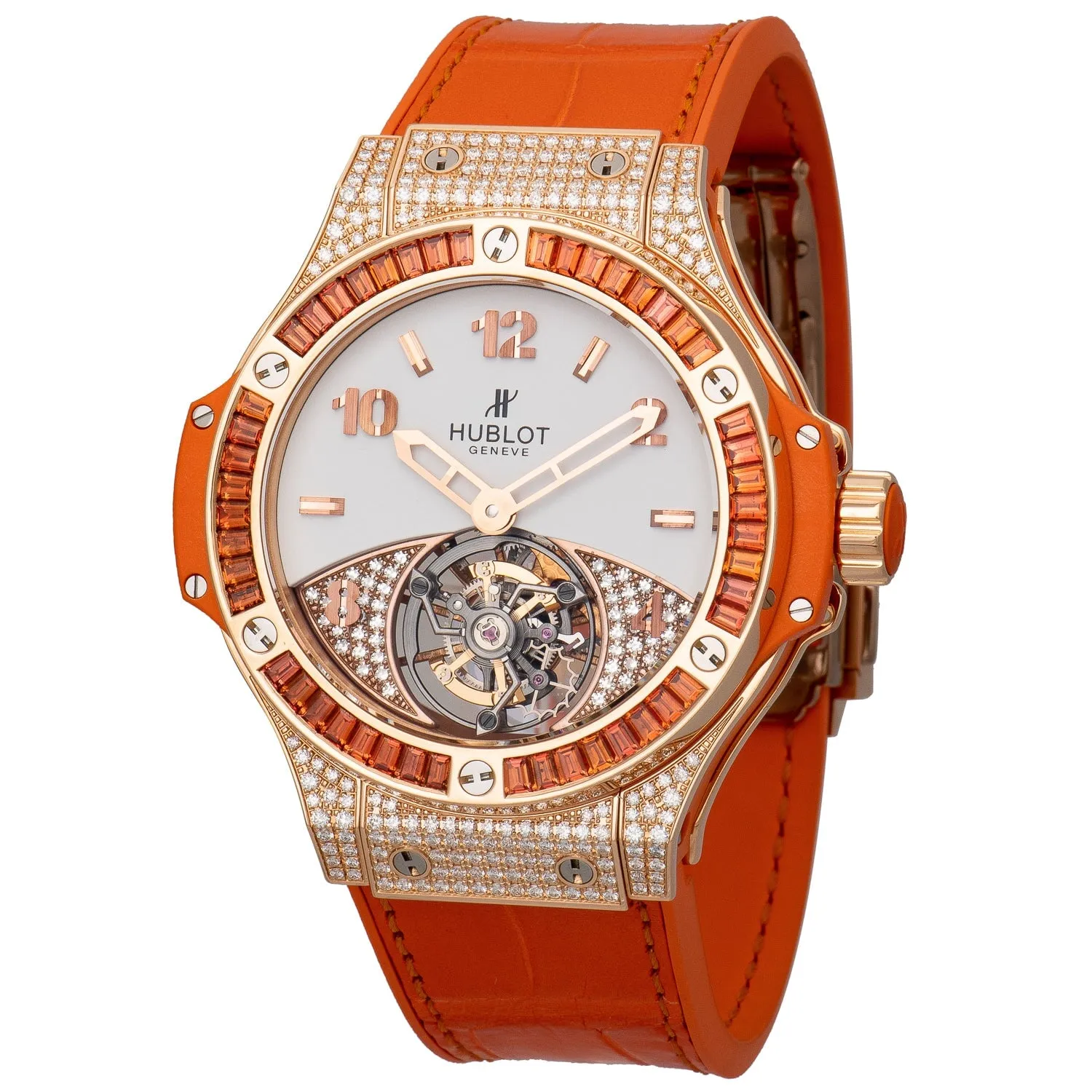 Hublot Big Bang Tutti Frutti Tourbillon 41mm Ladies' Watch 345.PO.2010.LR.0906 sold by Your Watch