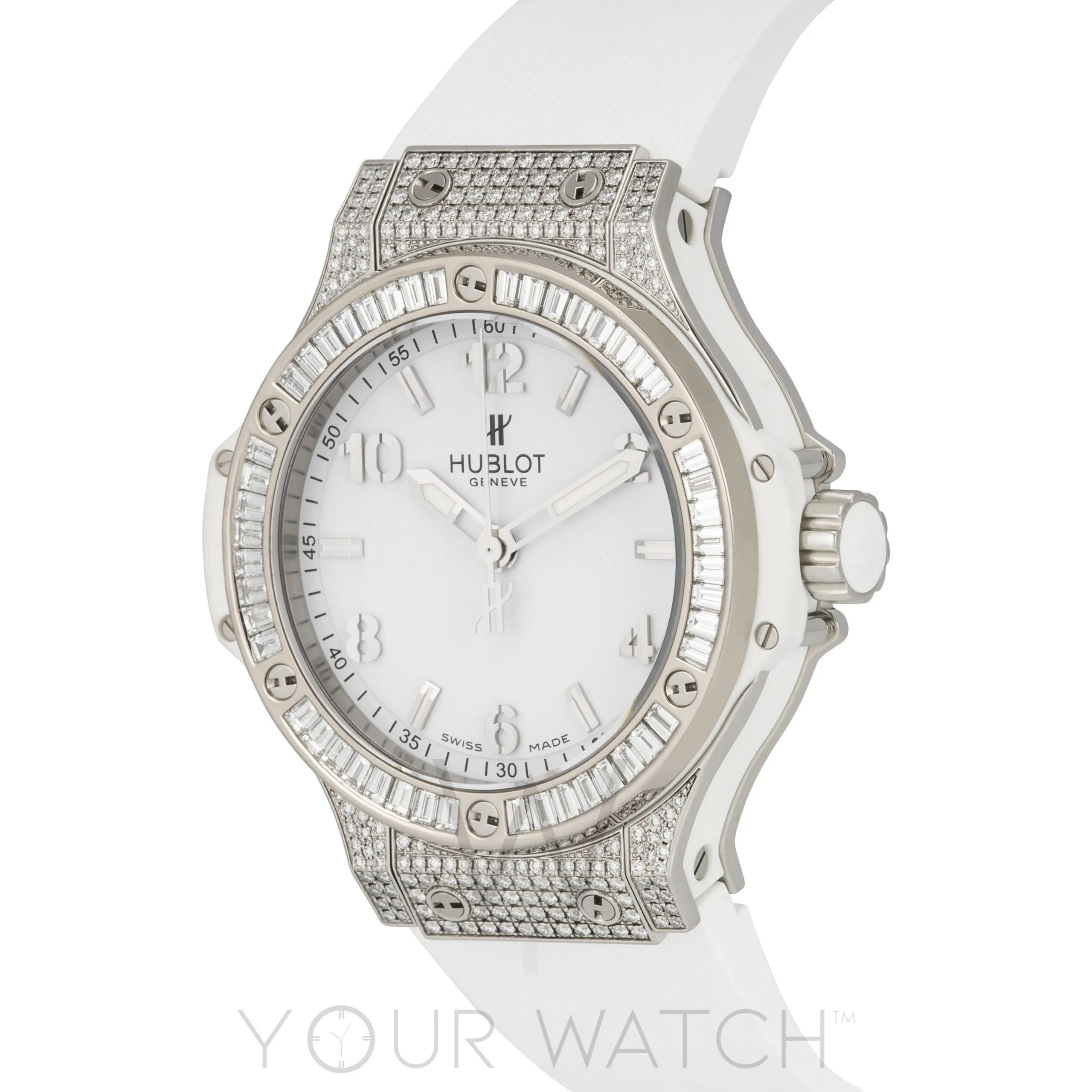 Hublot Big Bang Stainless Steel Diamond Bezel Quartz Ladies' Watch 361.SE.2010.RW.0904 sold by Your Watch product image thumbnail 2