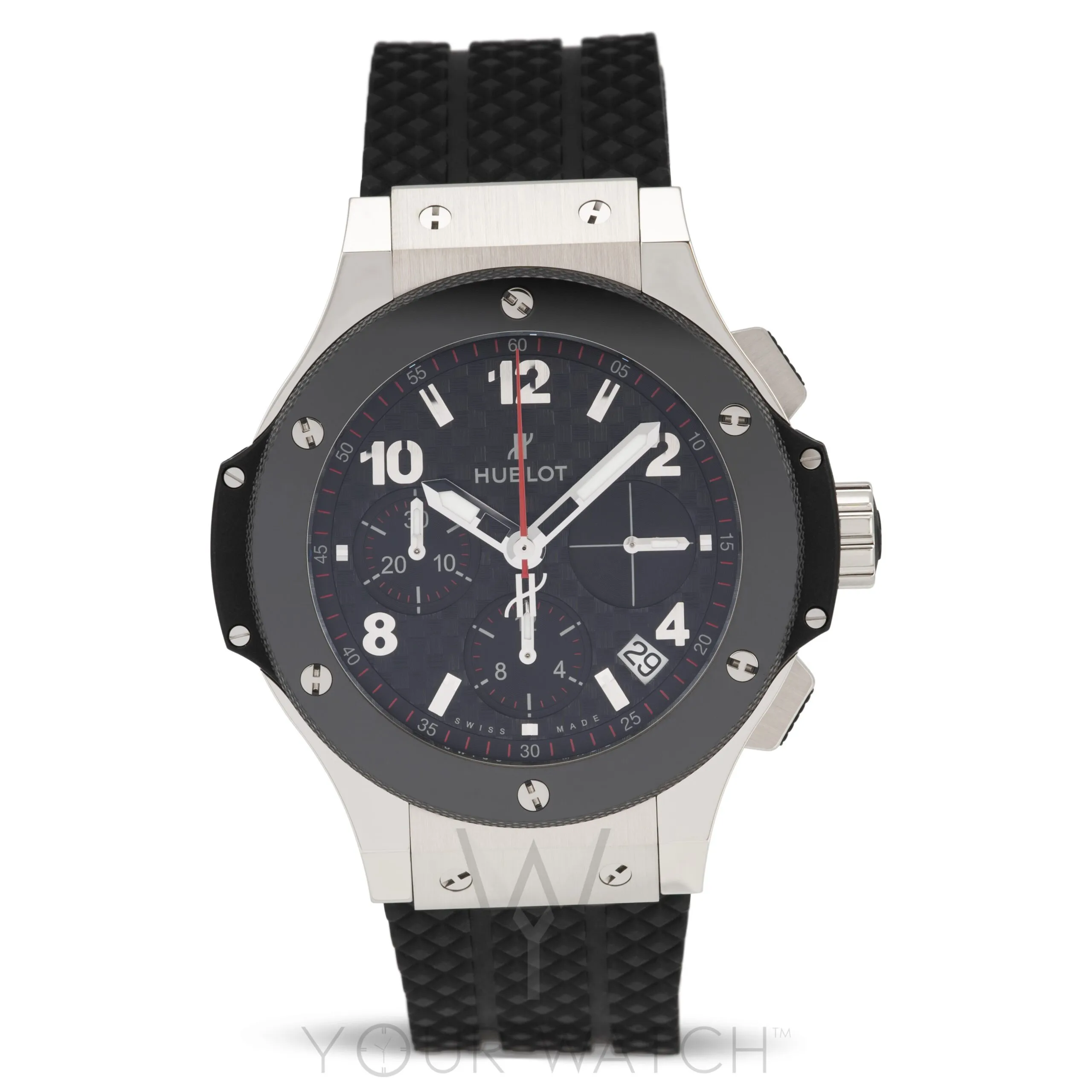 Hublot Big Bang Automatic Chronograph Carbon Fiber Dial Men's Watch 341.SB.131.RX sold by Your Watch