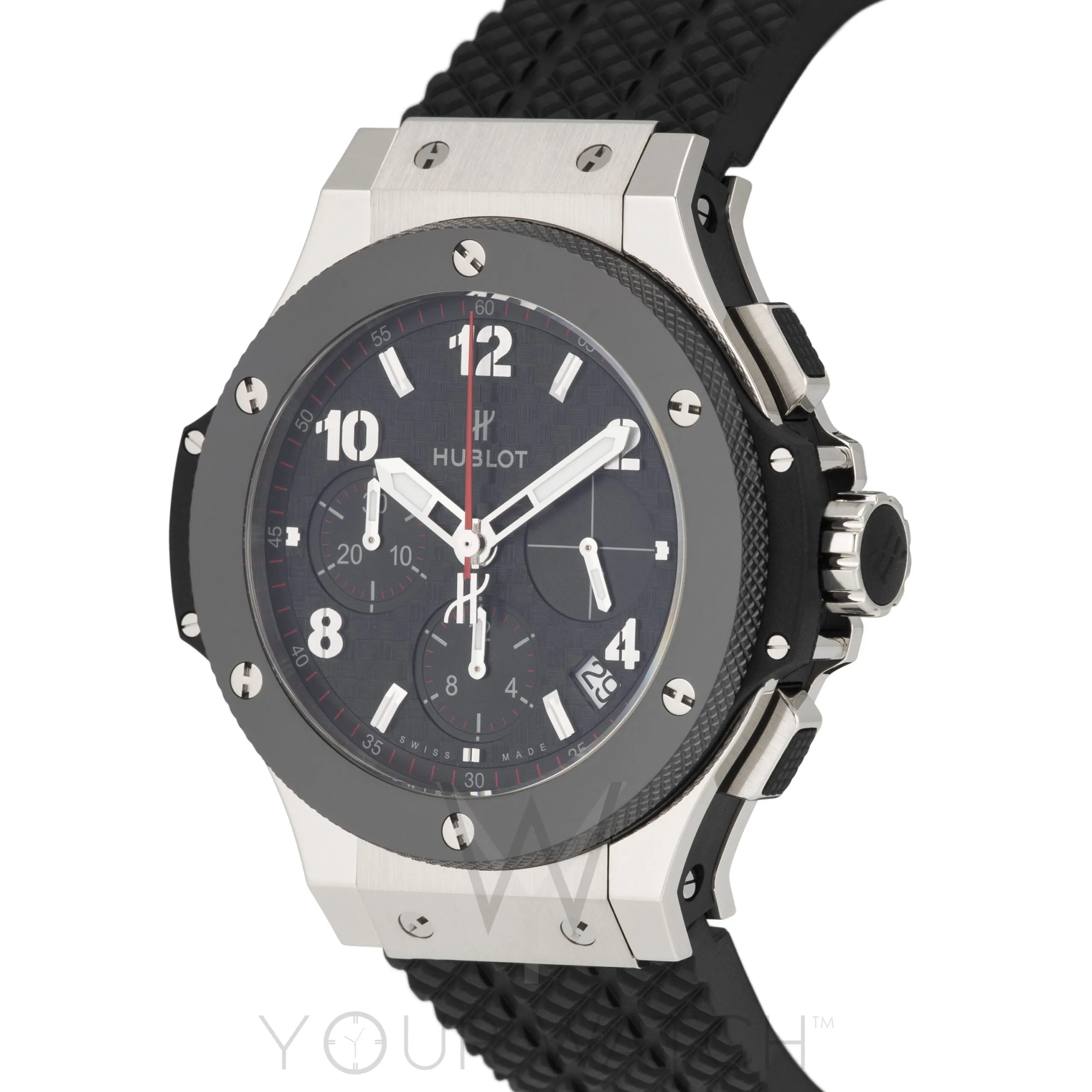 Hublot Big Bang Automatic Chronograph Carbon Fiber Dial Men's Watch 341.SB.131.RX sold by Your Watch product image thumbnail 2