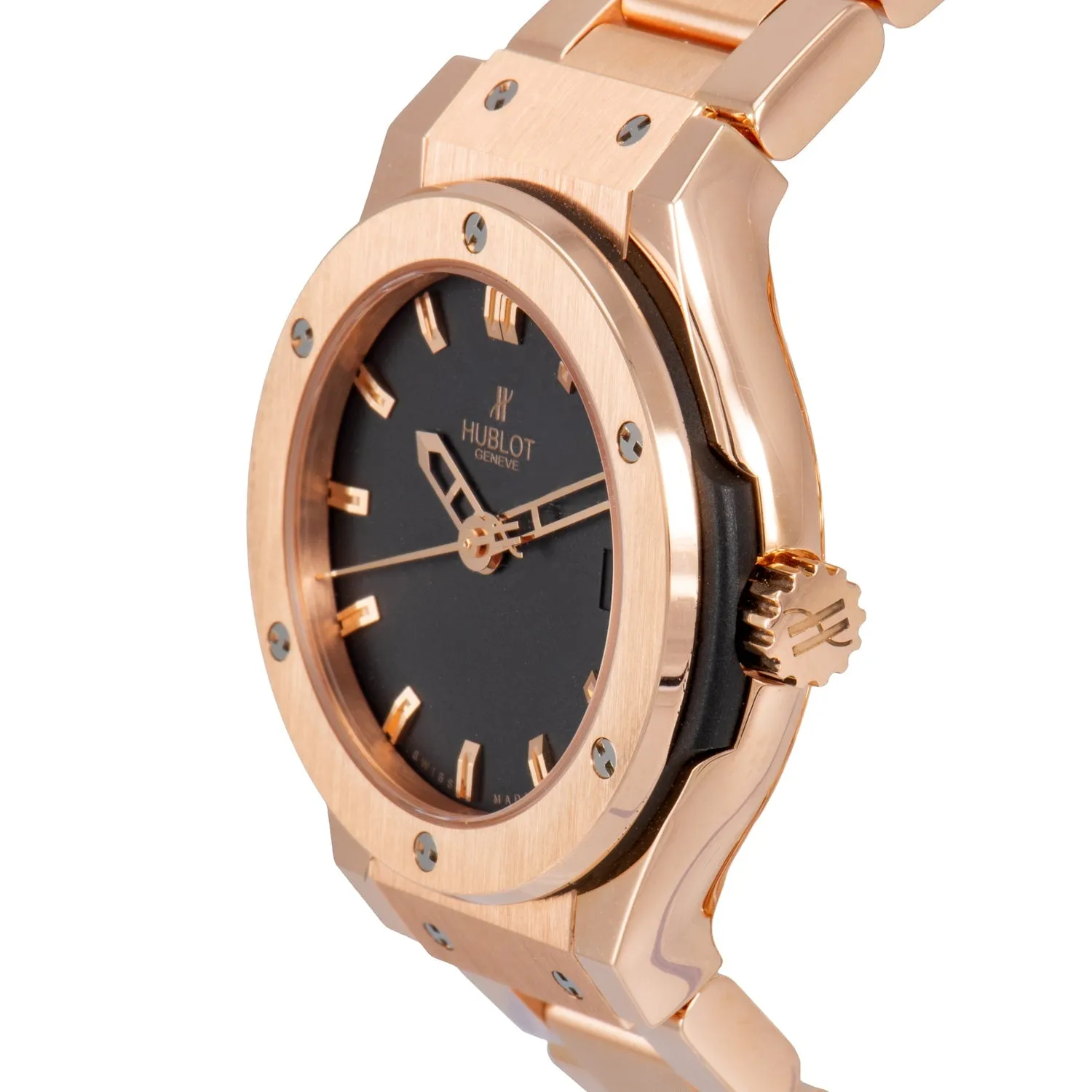 Hublot Classic Fusion Quartz Gold 33mm Ladies' Watch 581.OX.1180.OX sold by Your Watch product image thumbnail 2
