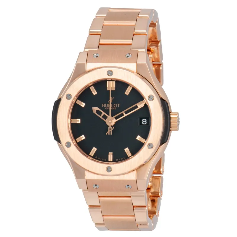 Hublot Classic Fusion Quartz Gold 33mm Ladies' Watch 581.OX.1180.OX sold by Your Watch