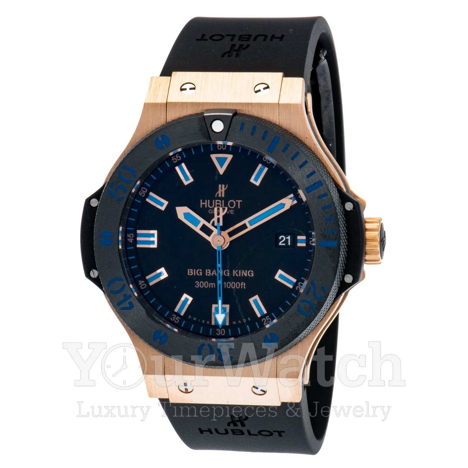 Hublot Big Bang King 18k Rose Gold with Ceramic Bezel 44mm Men's Watch 312.PM.1189.RX sold by Your Watch