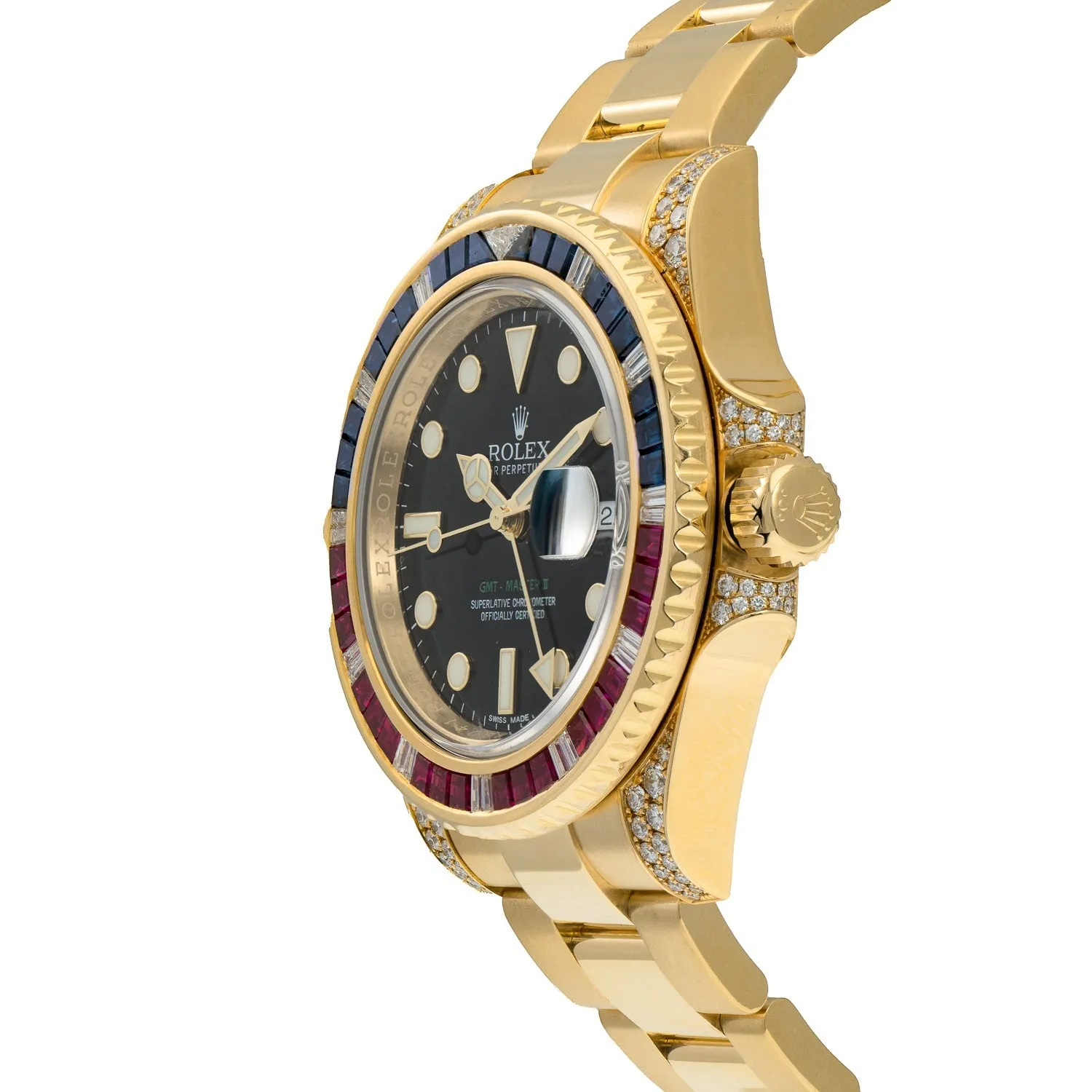 Rolex 116758, YG GMT with Sapphire and Ruby Bezel sold by Your Watch product image thumbnail 2