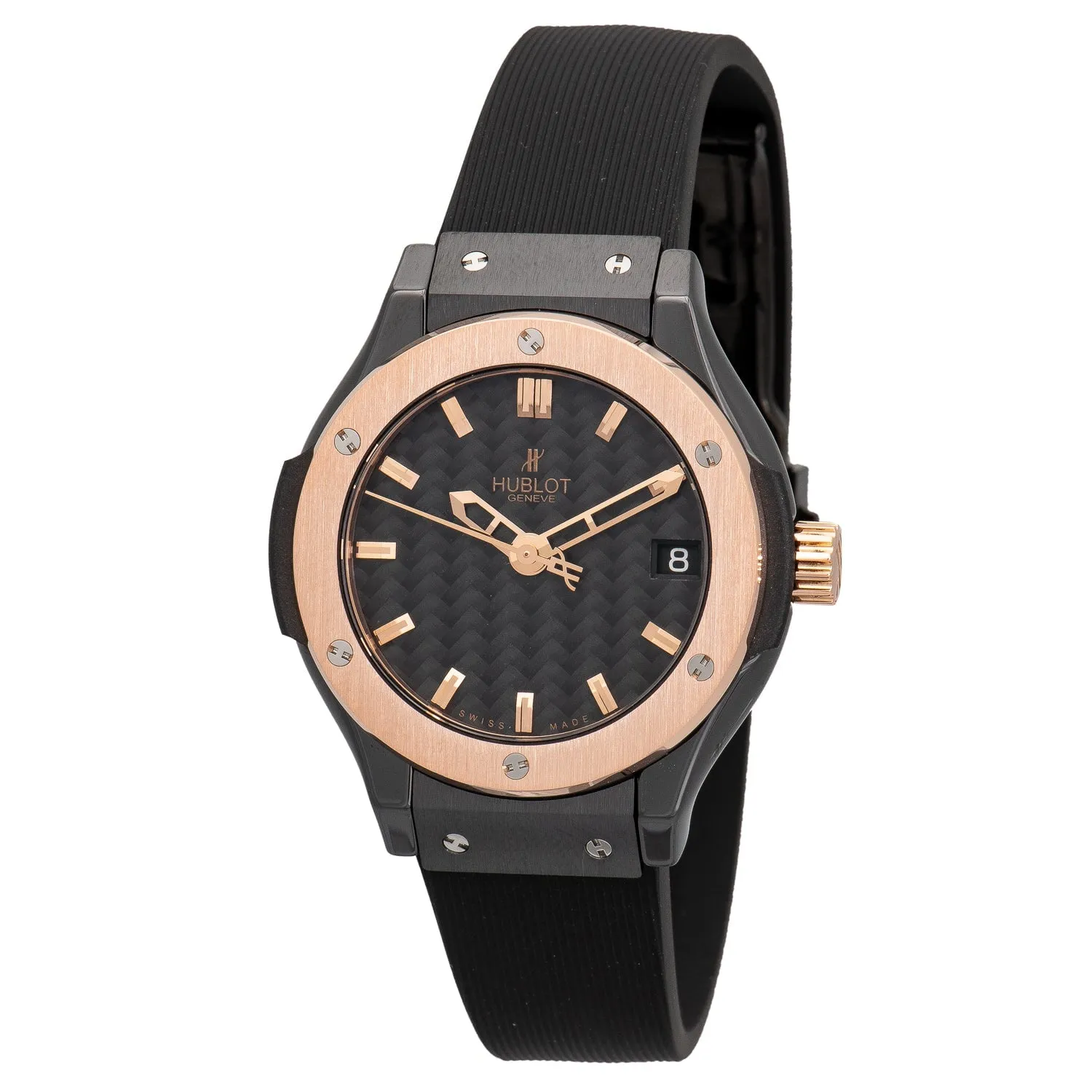 Hublot Classic Fusion Quartz Ceramic 33mm Ladies' Watch 581.CO.1780.RX sold by Your Watch
