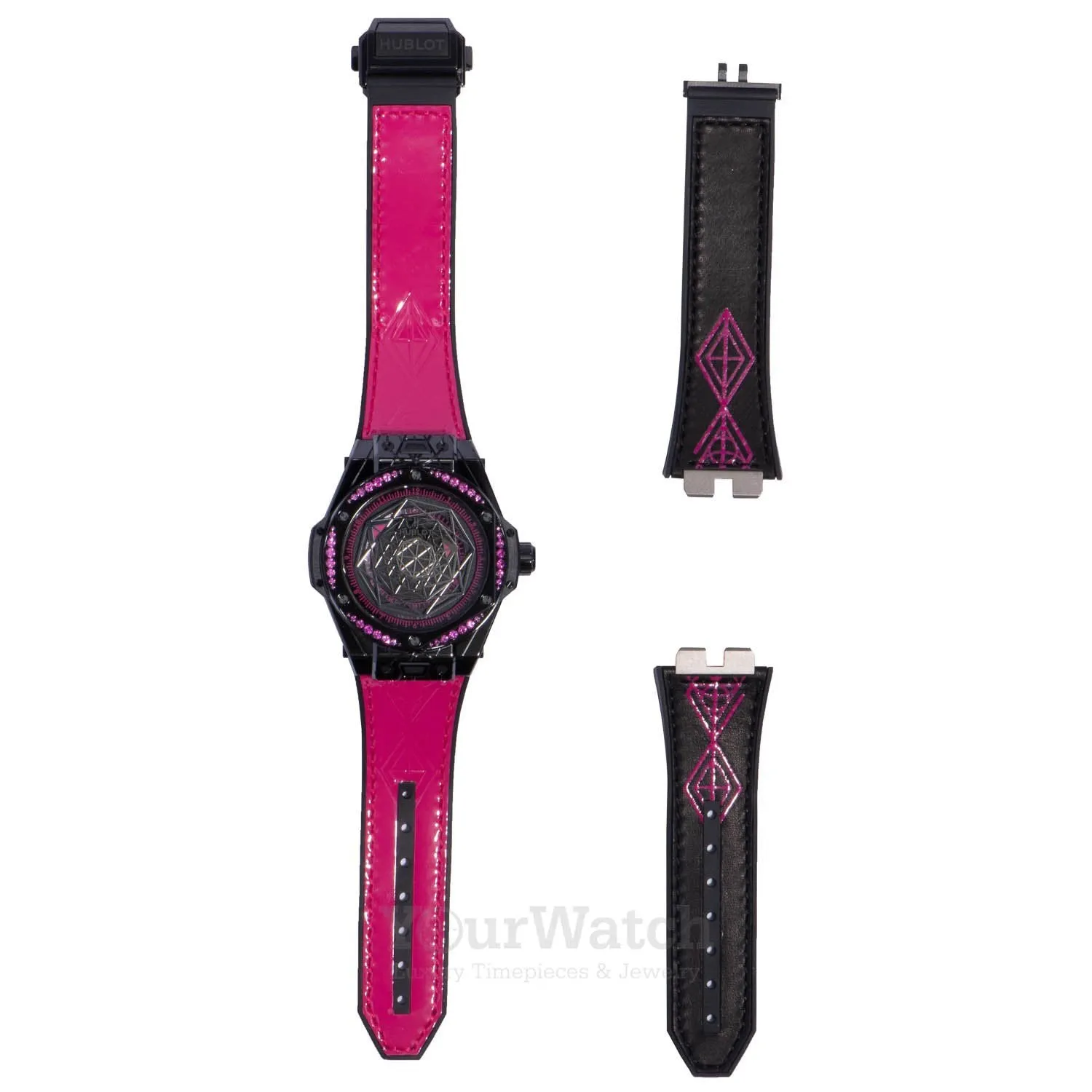 Hublot Big Bang Sang Bleu All Black Pink 39mm Ladies' Watch 465.CS.1119.VR.1233.MXM18 sold by Your Watch product image thumbnail 3