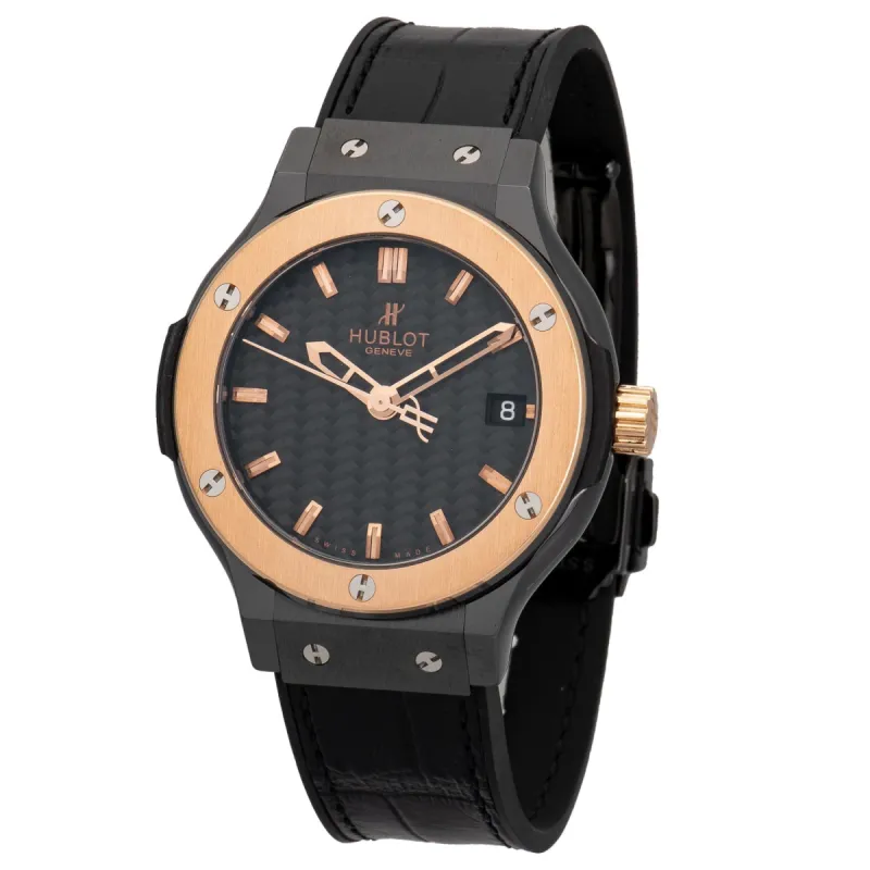 Hublot Classic Fusion Black Dial 38mm Watch 561.CP.1780.LR sold by Your Watch
