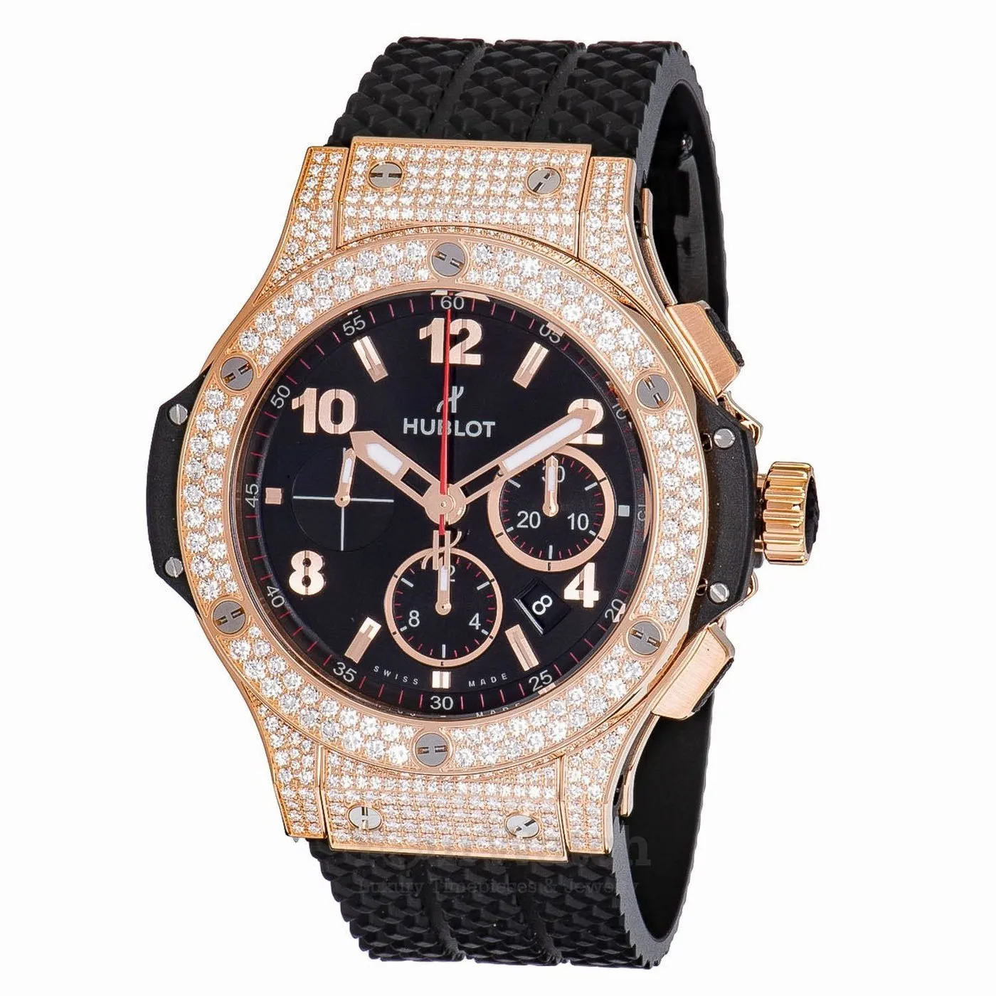 Hublot Big Bang Rose Gold With Diamonds 44mm Men's Watch 301.PX.130.RX.174 sold by Your Watch
