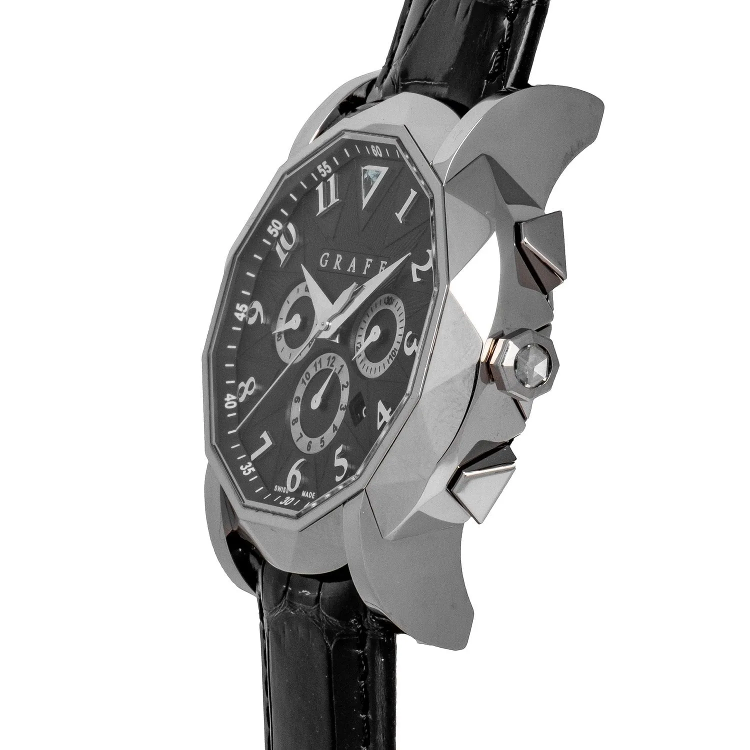 Graff Chronograph Automatic Men's Watch CG42WGB sold by Your Watch product image thumbnail 2