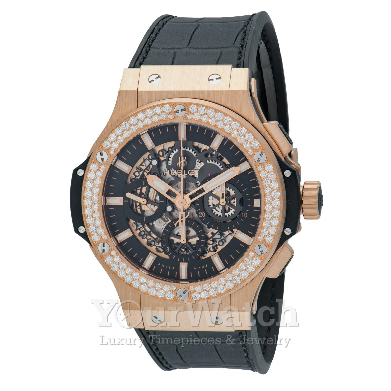 Hublot Big Bang Aero Bang Chronograph Automatic Diamond Men's Watch 311.PX.1180.GR.1104 sold by Your Watch