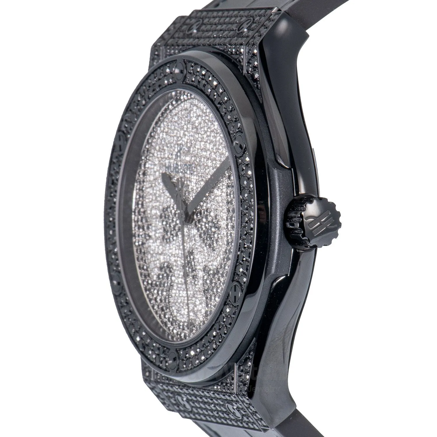 Hublot Classic Fusion Black Skull Full Pave 45mm Men's Watch 511.ND.9100.LR.1700.SKULL sold by Your Watch product image thumbnail 2