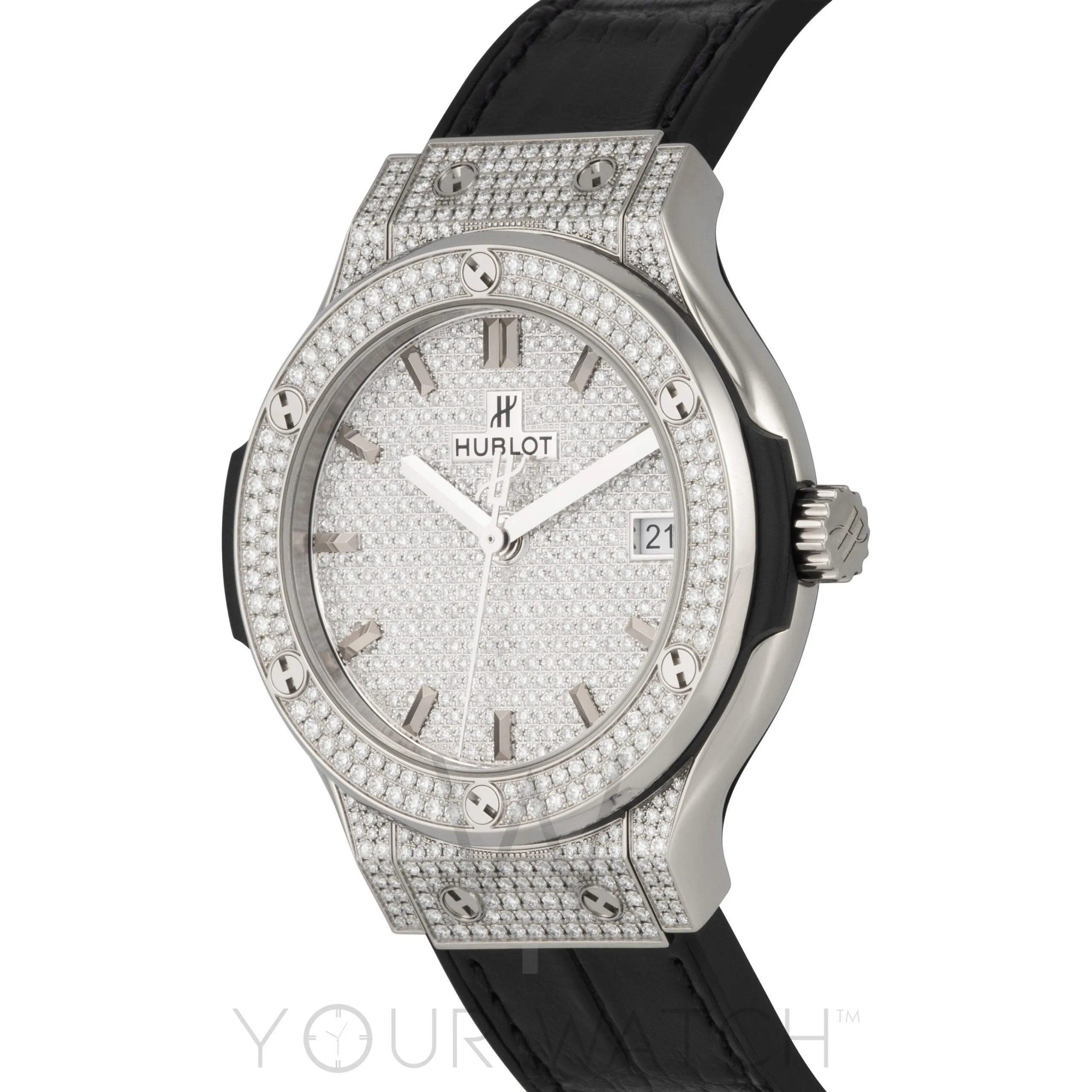 Hublot Classic Fusion Automatic Titanium Case Diamond Dial 38mm Watch 565.NX.9010.LR.1704 sold by Your Watch product image thumbnail 2