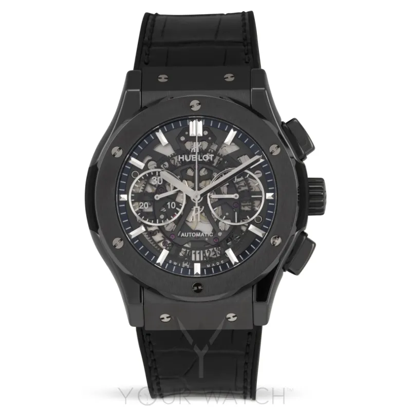 Hublot Classic Fusion Skeleton Dial Automatic Men's Watch 525.CM.0170.LR sold by Your Watch