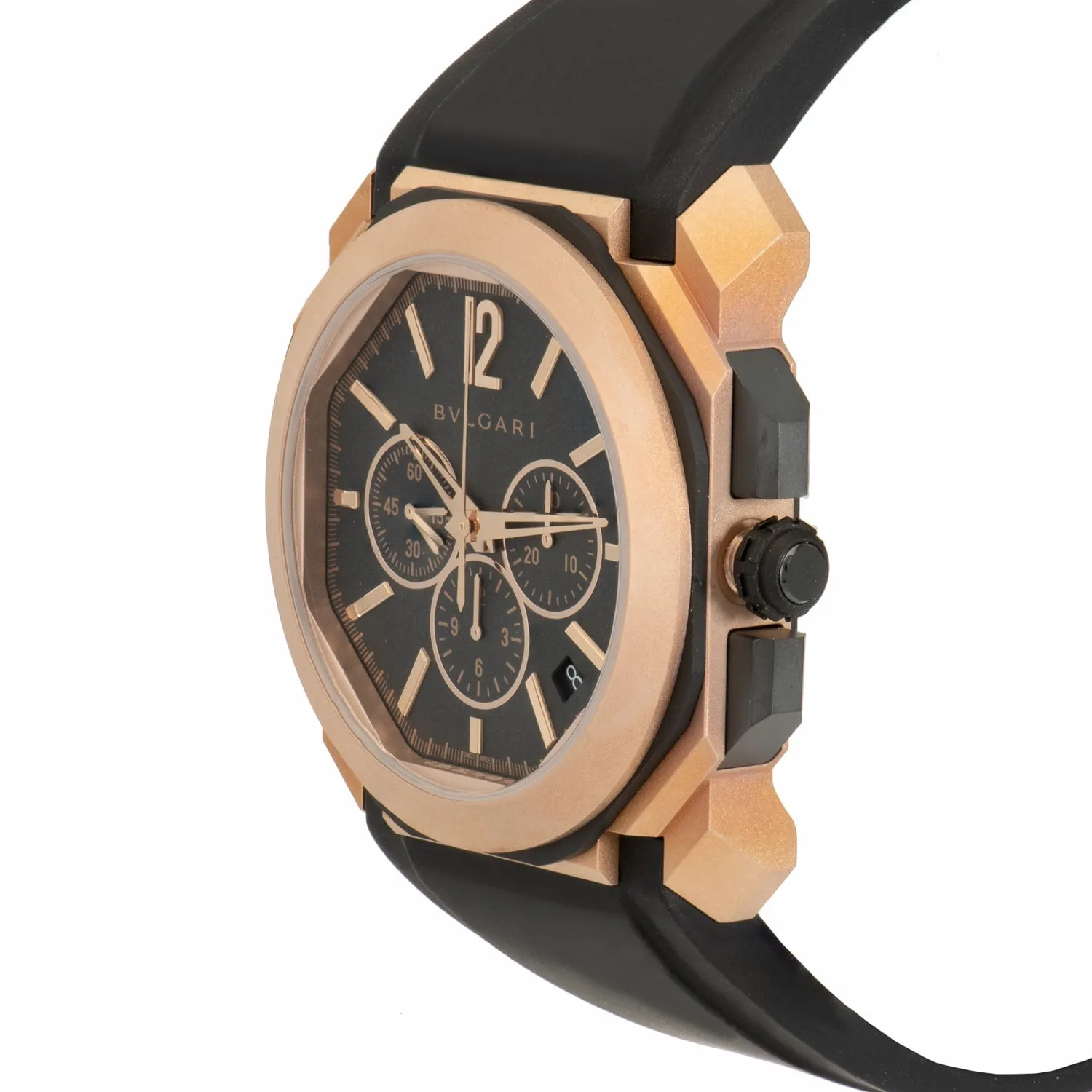 Bulgari Octo L'Originale 18k Rose Gold Automatic Chronograph Men's Watch 103204 sold by Your Watch product image thumbnail 2