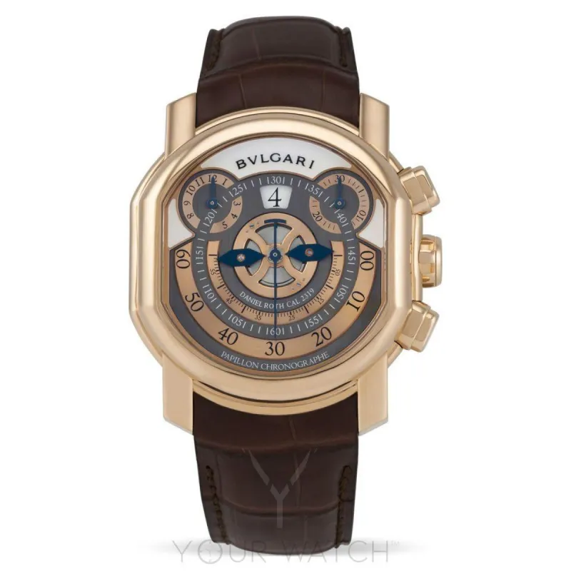 Bvlgari Daniel Roth Papillon Voyageur GMT Jumping Hours Men's Watch 101850 sold by Your Watch