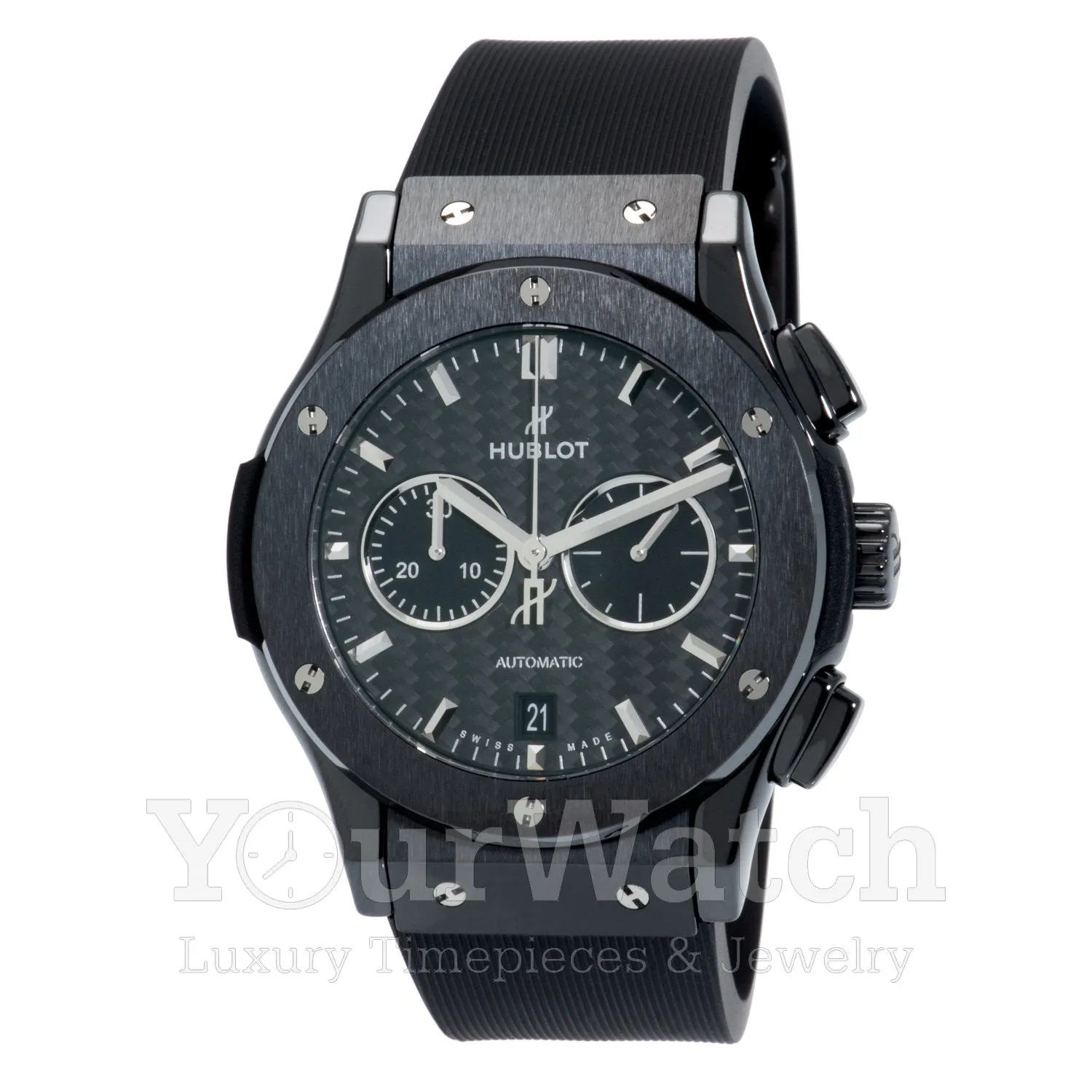 Hublot Classic Fusion Chronograph Carbon Fiber Dial 42mm Men's Watch 541.CM.1771.RX sold by Your Watch