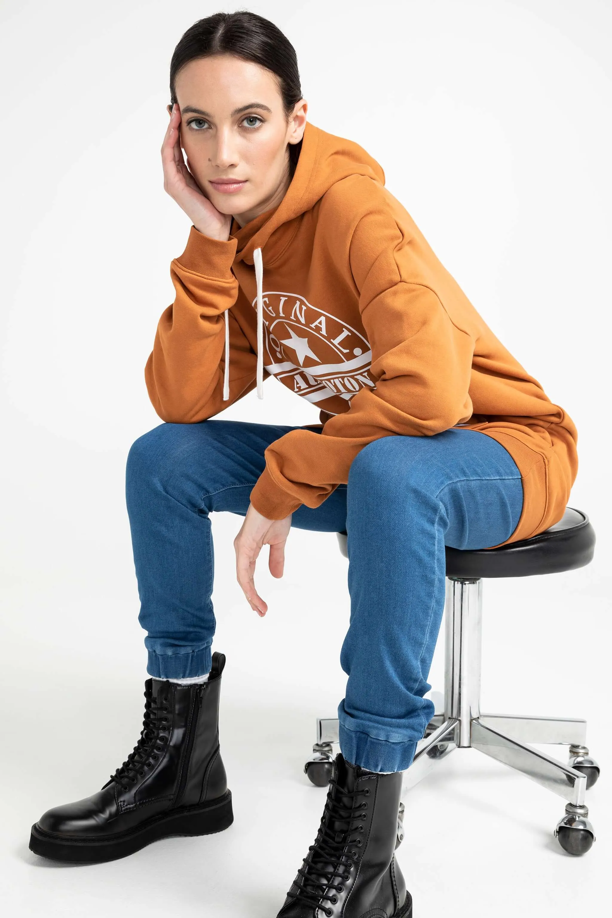 Hoodie long col croisé Original sold by Au Coton product image thumbnail 5