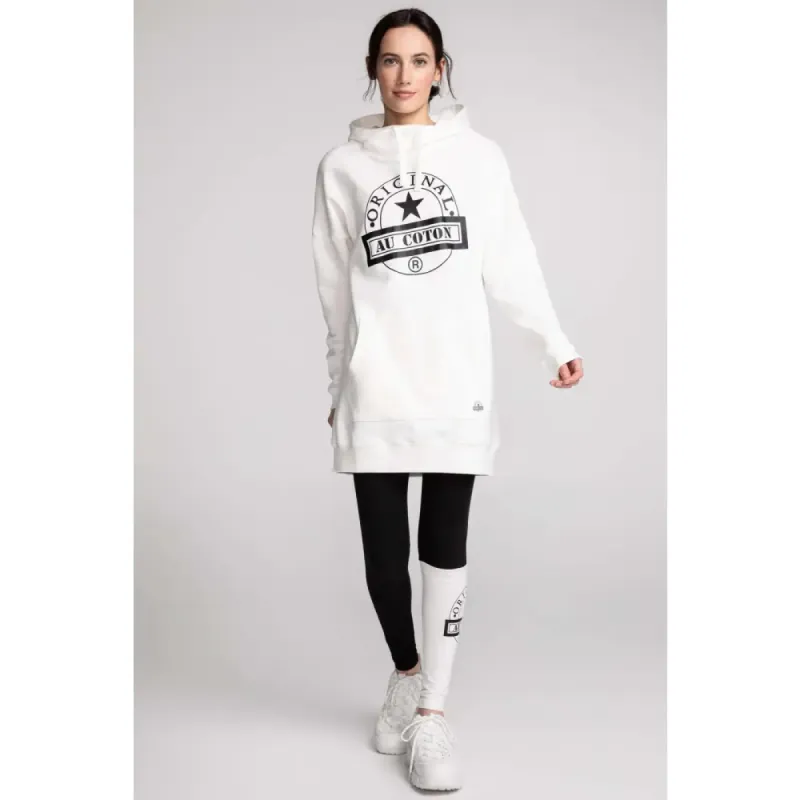 Hoodie long col croisé Original sold by Au Coton