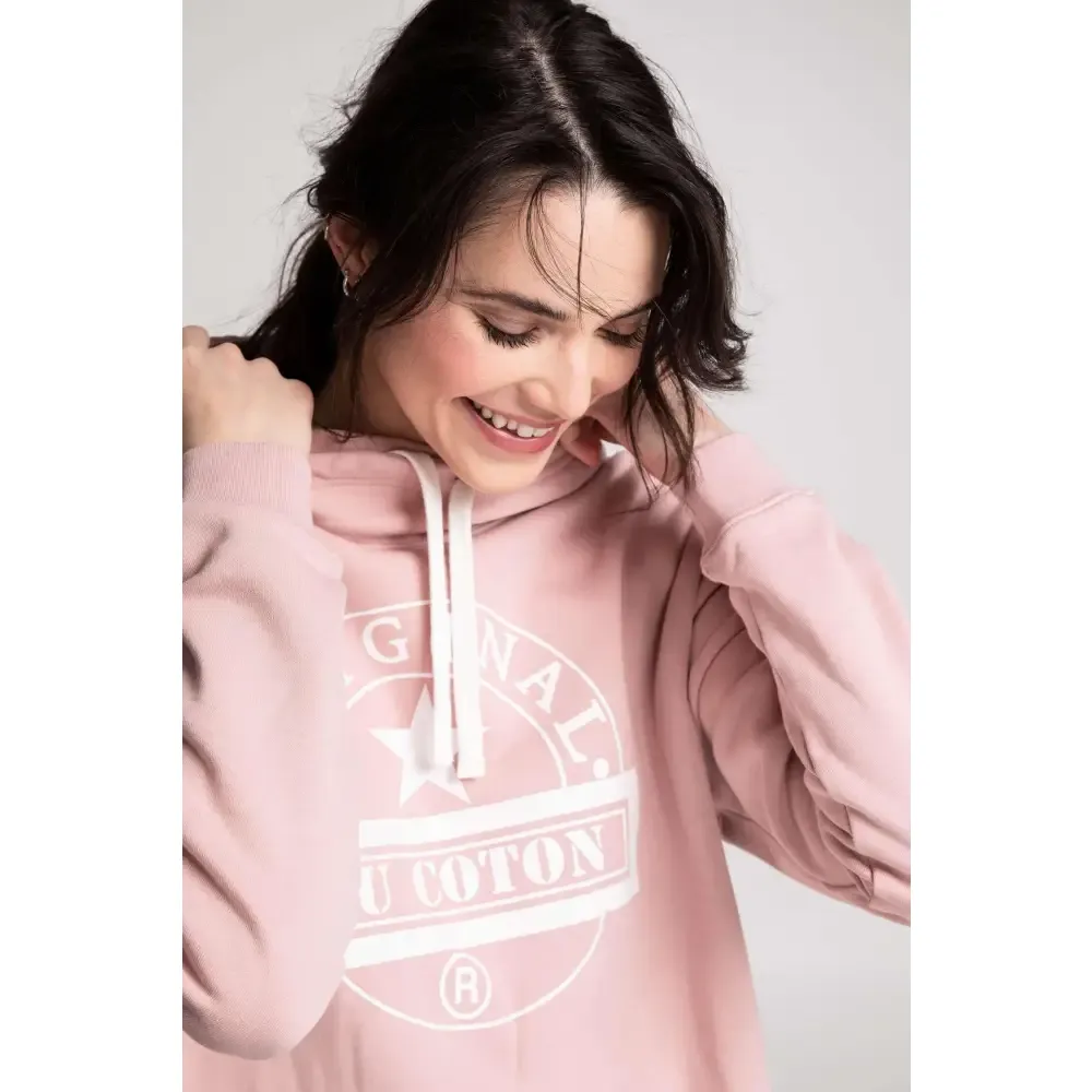 Hoodie long col croisé Original sold by Au Coton product image thumbnail 4