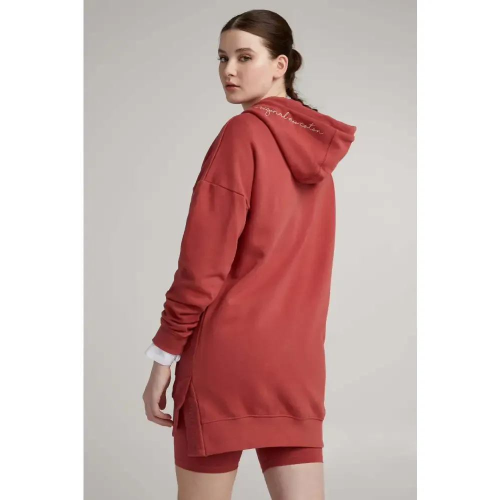 Hoodie long col croisé sold by Au Coton product image thumbnail 4