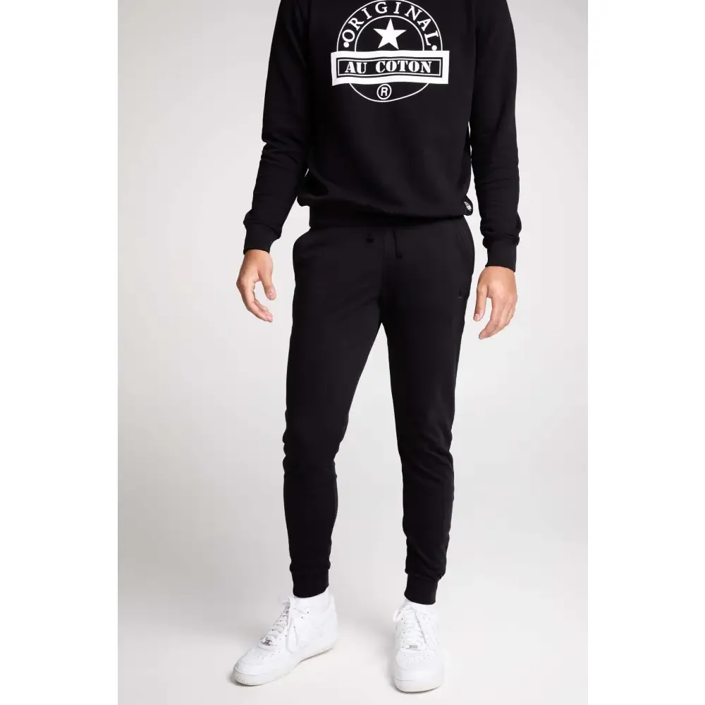 Jogger effilé unisexe broderie Original sold by Au Coton product image thumbnail 5