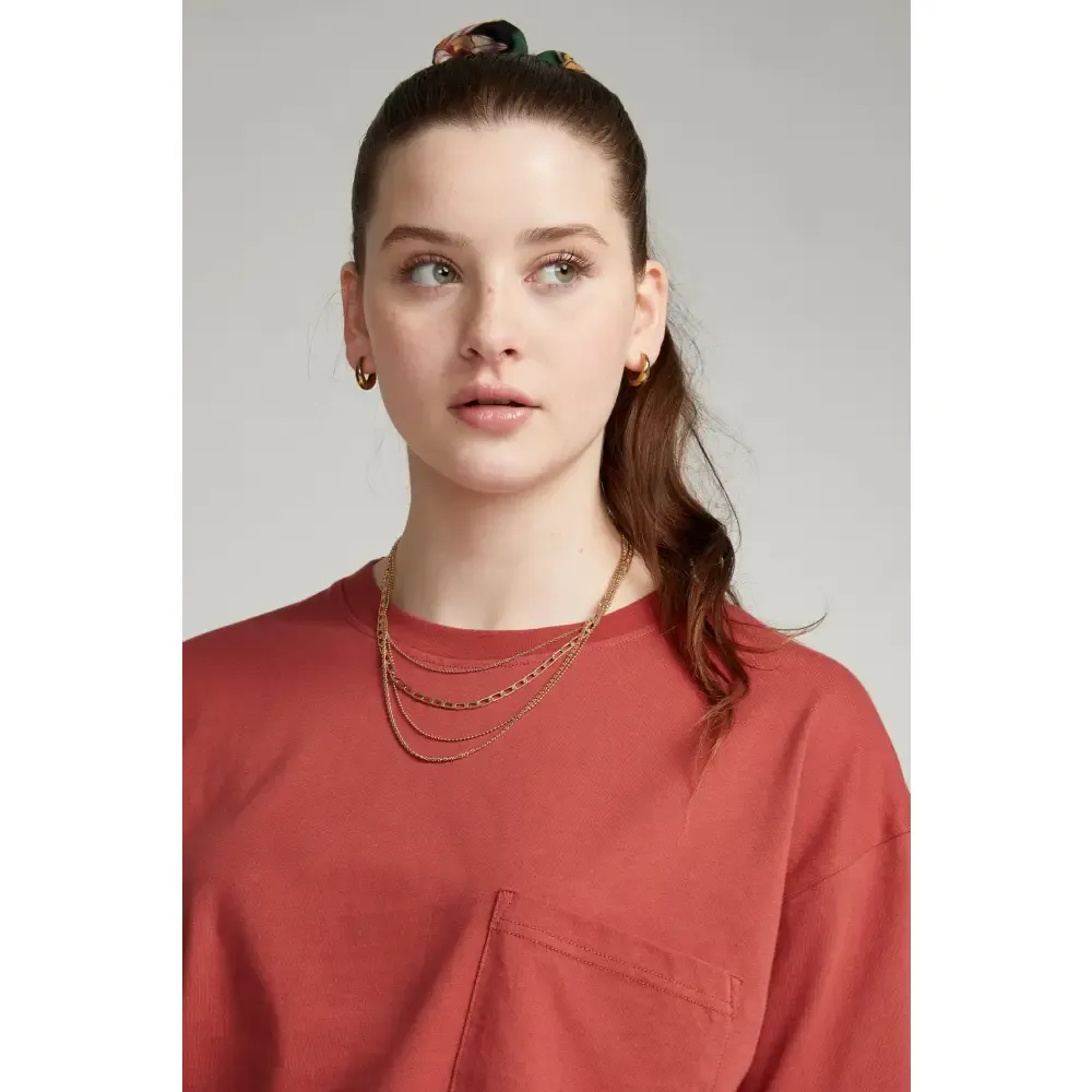 T-shirt à poche en coton sold by Au Coton product image thumbnail 5