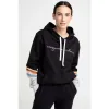Hoodie unisexe bandes colorées sold by Au Coton