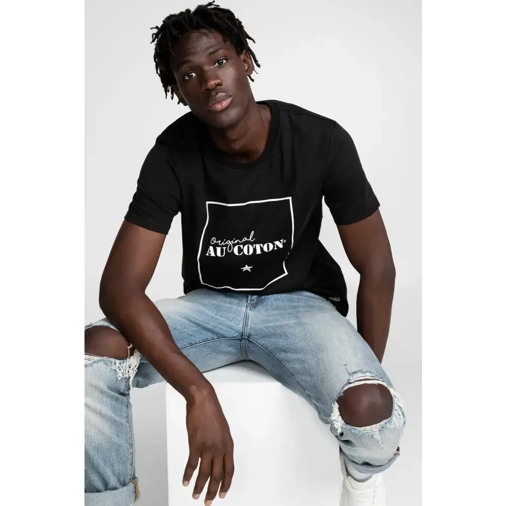 T-shirt unisexe Rectangle sold by Au Coton product image thumbnail 4