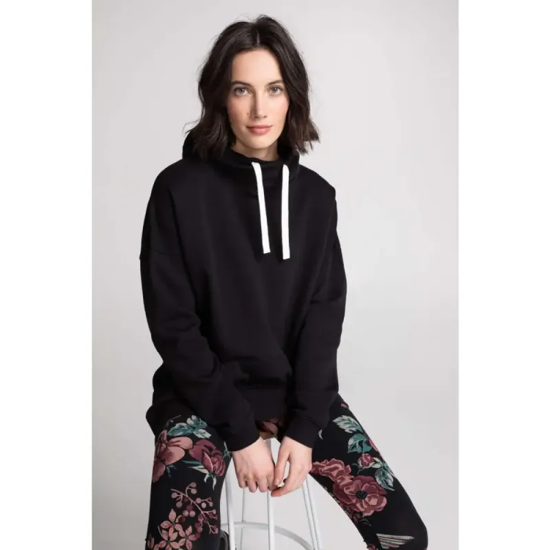 Hoodie long col croisé uni sold by Au Coton