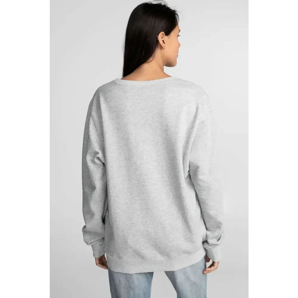 Chandail unisexe broderie Calligraphie sold by Au Coton product image thumbnail 3