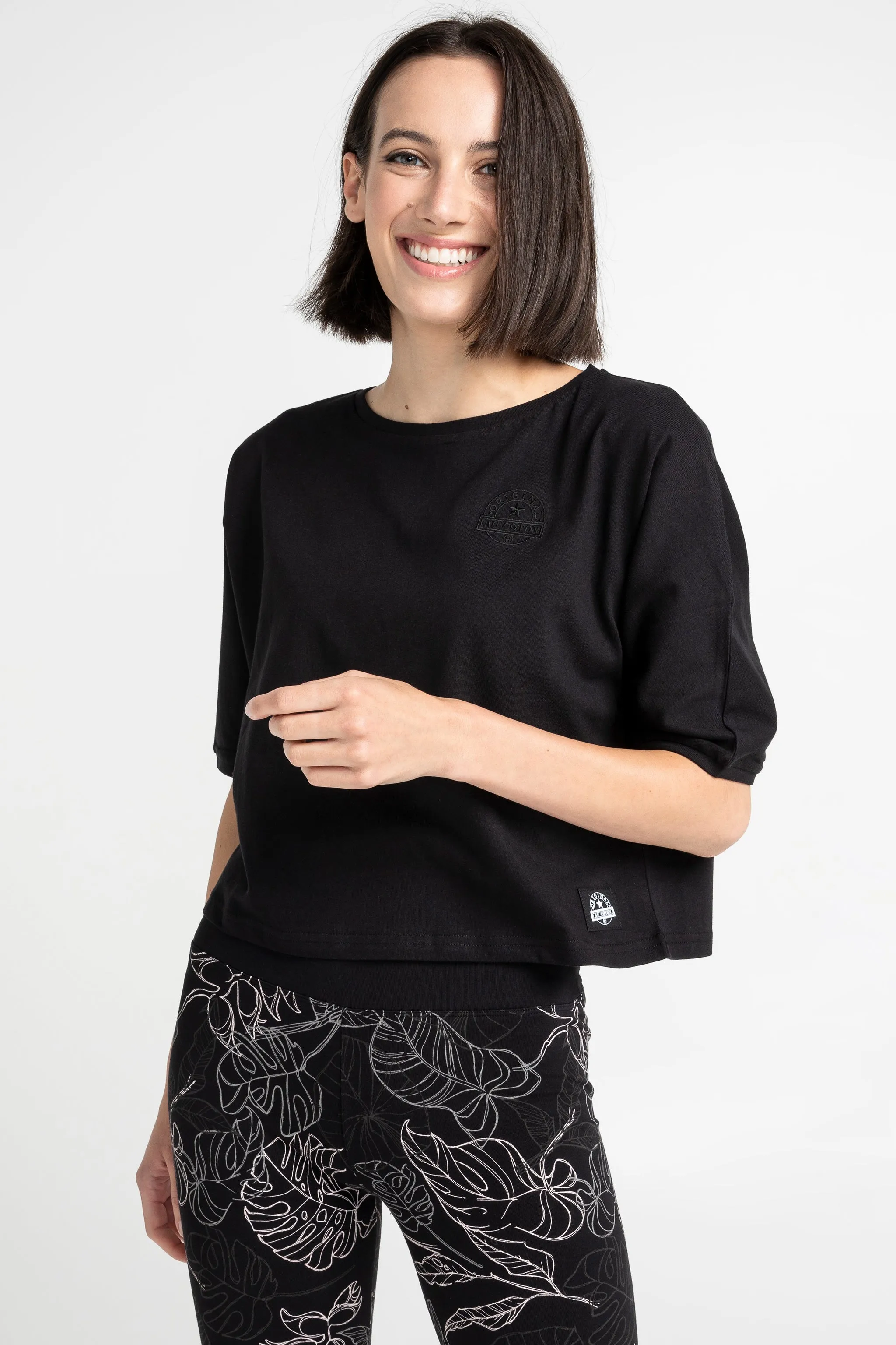 T-shirt ample broderie Original sold by Au Coton product image thumbnail 4