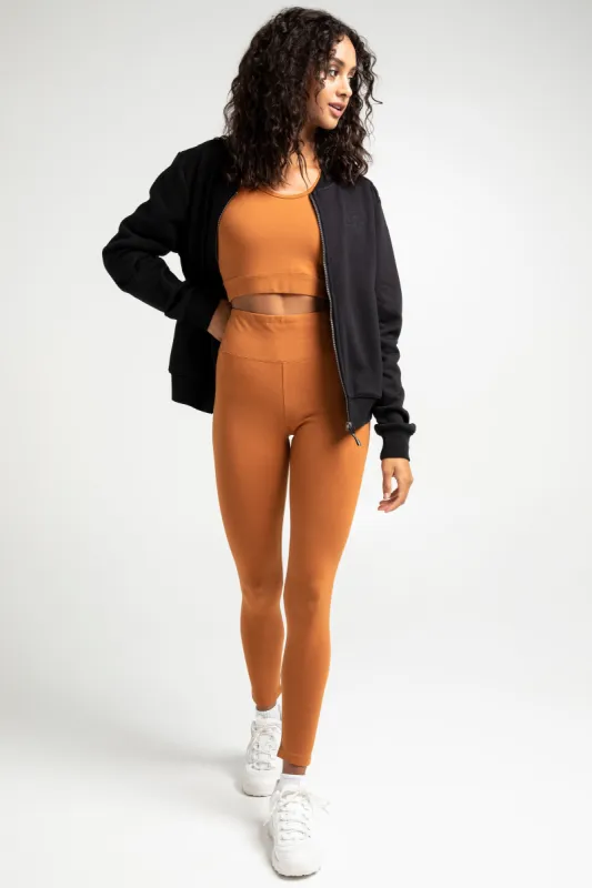 Legging uni sold by Au Coton