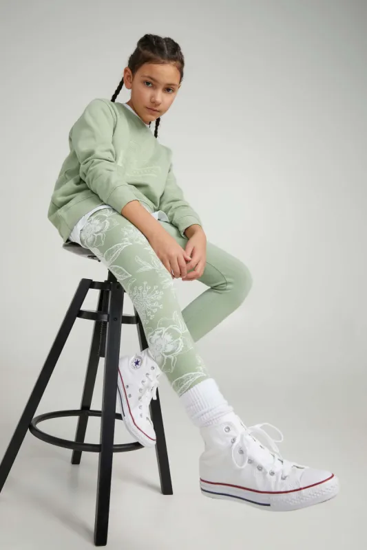 Legging imprimé unilatéral pour enfant sold by Au Coton