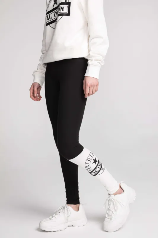 Legging blocs couleurs sold by Au Coton