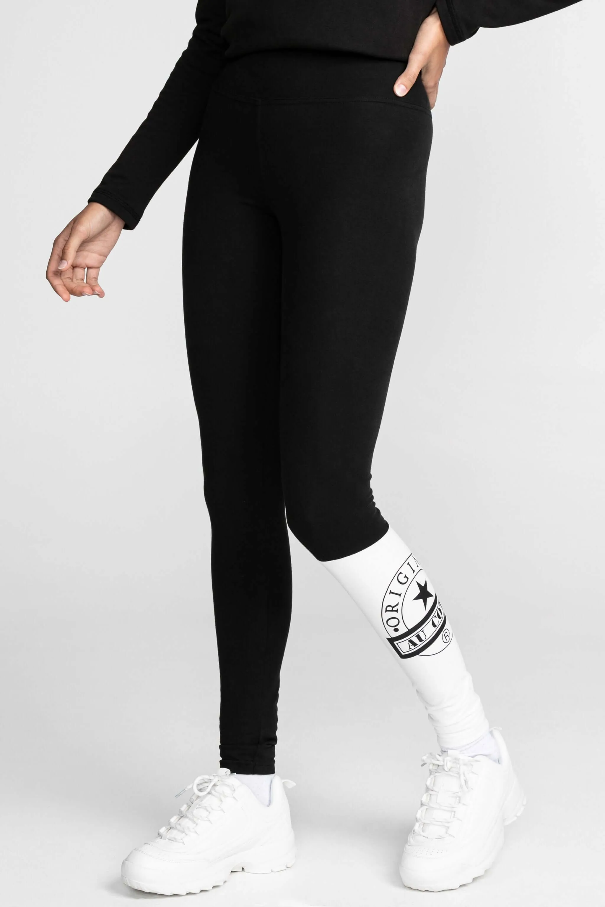 Legging blocs couleurs sold by Au Coton product image thumbnail 5