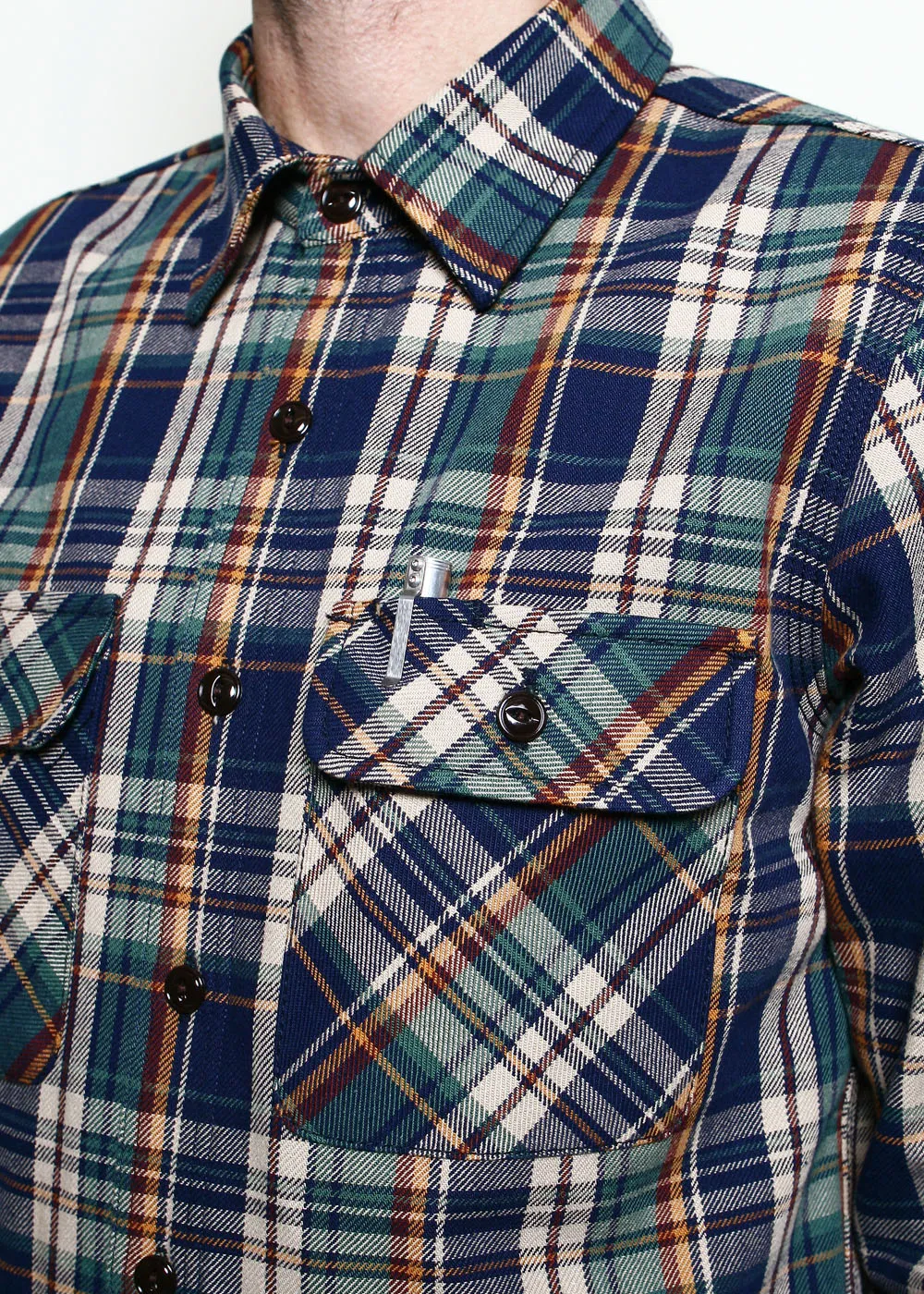Field Shirt // University Plaid sold by Rogue Territory product image thumbnail 2