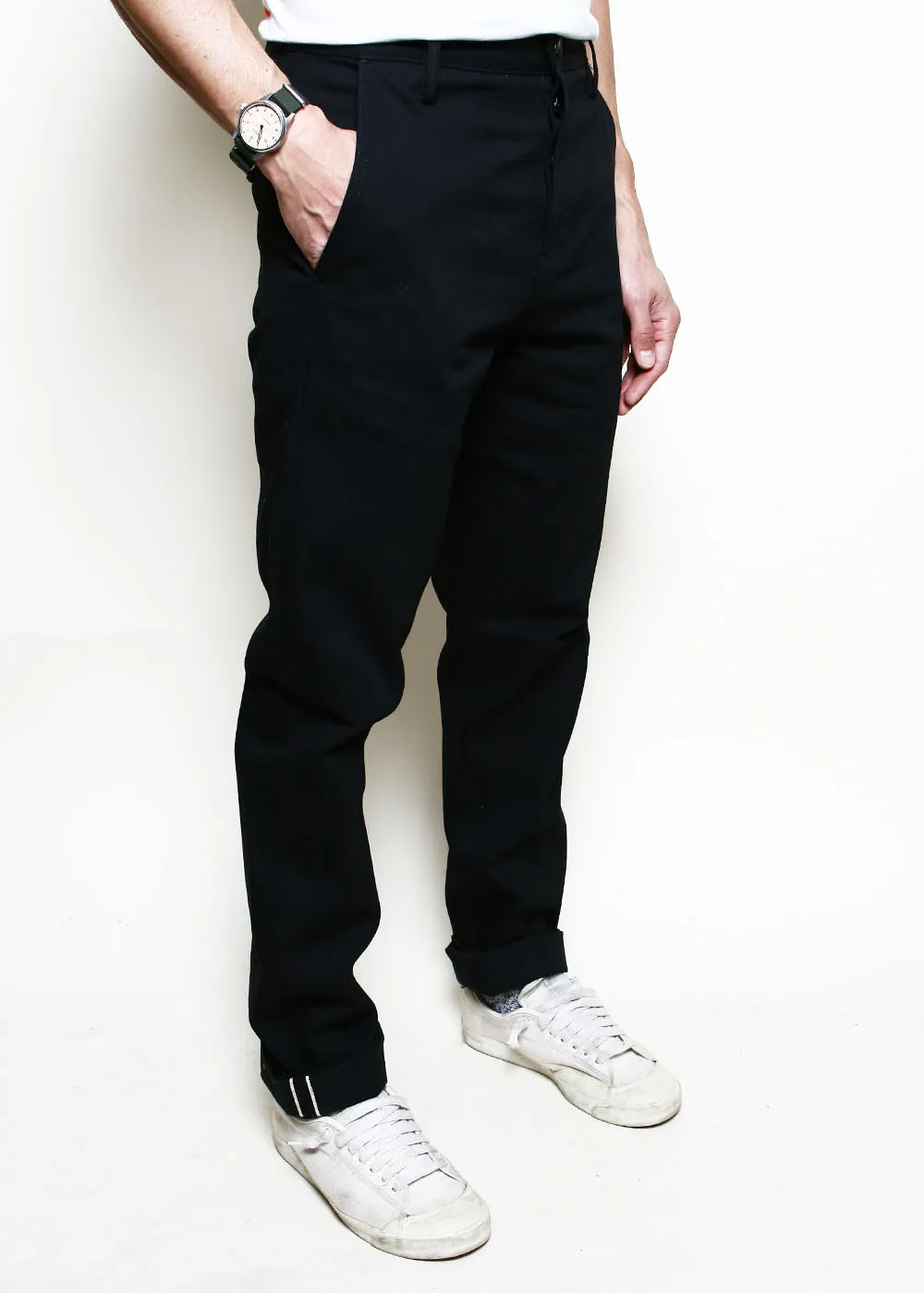 Officer Trousers High // 11oz Stealth sold by Rogue Territory product image thumbnail 2