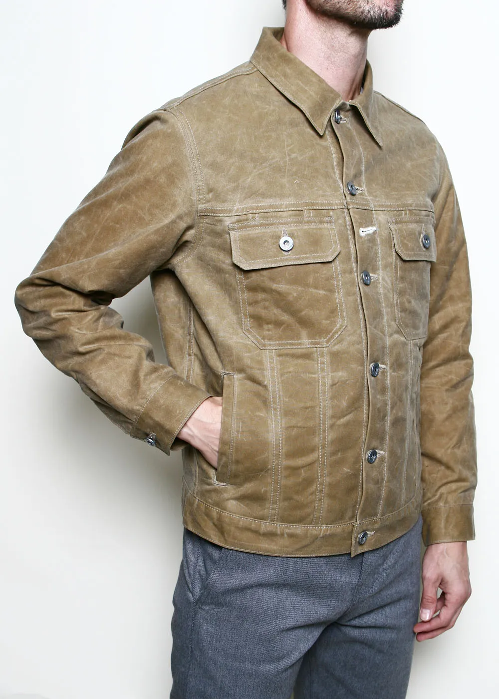 Cruiser Jacket // Lined Tan sold by Rogue Territory product image thumbnail 3