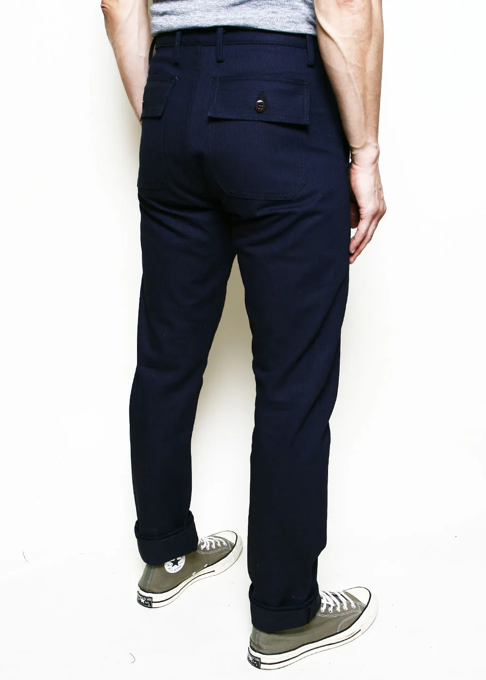 Fatigue Pants // Indigo Whip Cord sold by Rogue Territory product image thumbnail 3