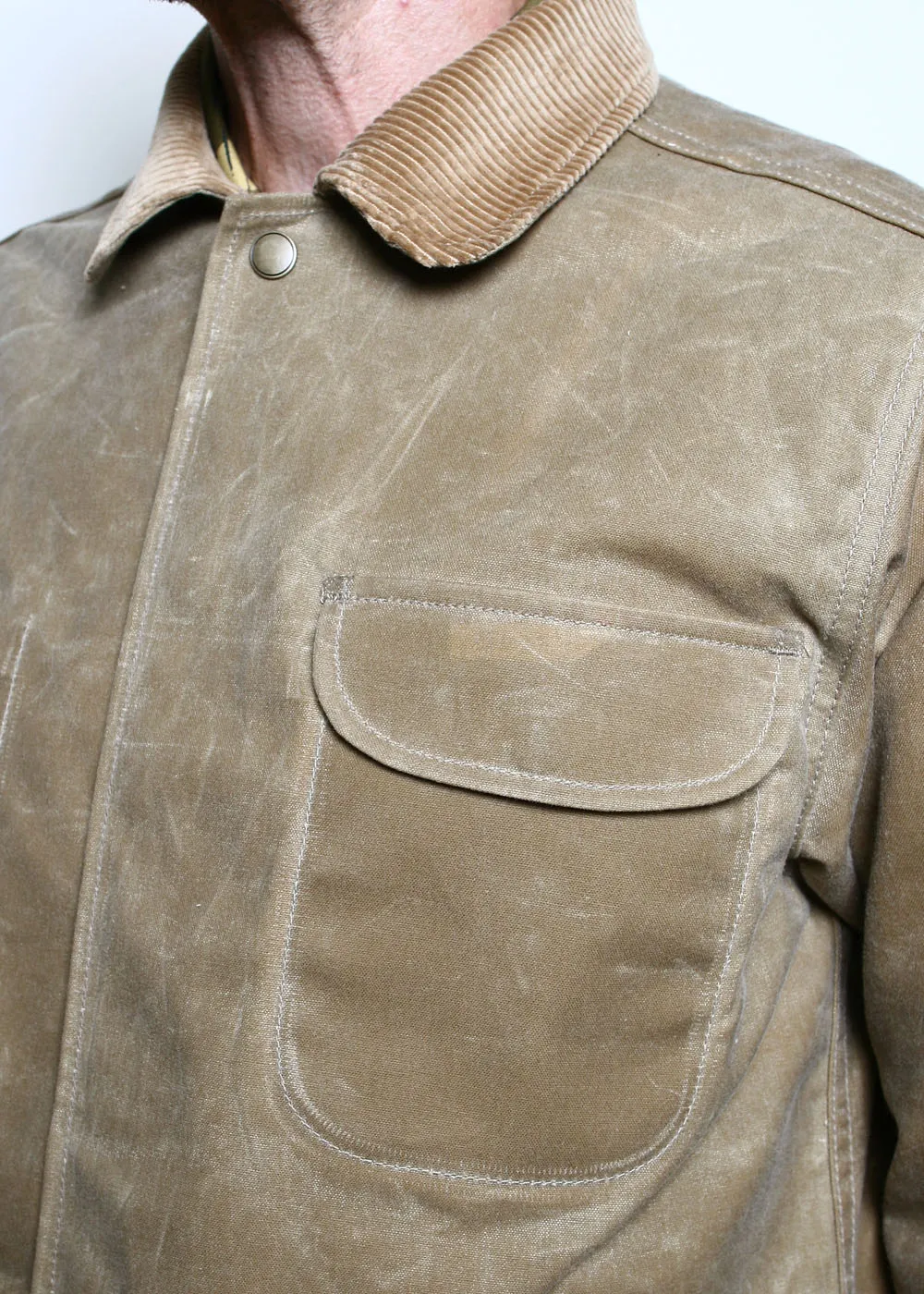 Hunter Supply Jacket // Waxed Tan sold by Rogue Territory product image thumbnail 3