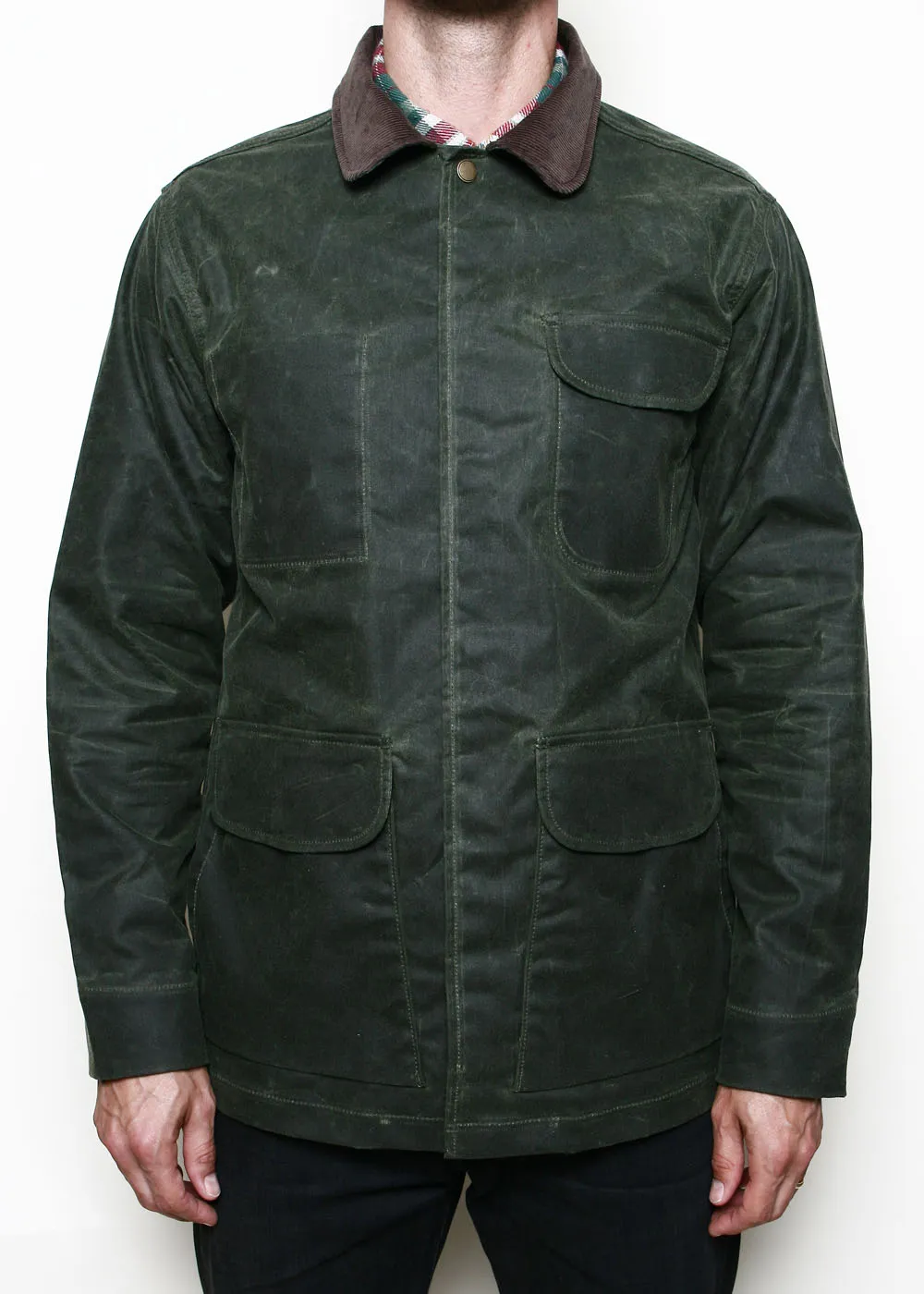 Hunter Supply Jacket // Waxed Olive sold by Rogue Territory