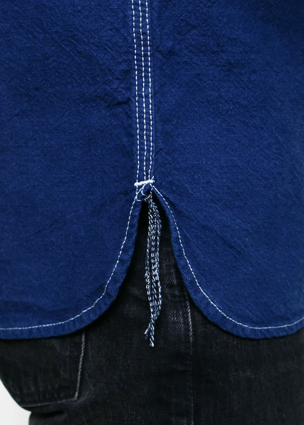 Work Shirt // Overdyed Blue sold by Rogue Territory product image thumbnail 4