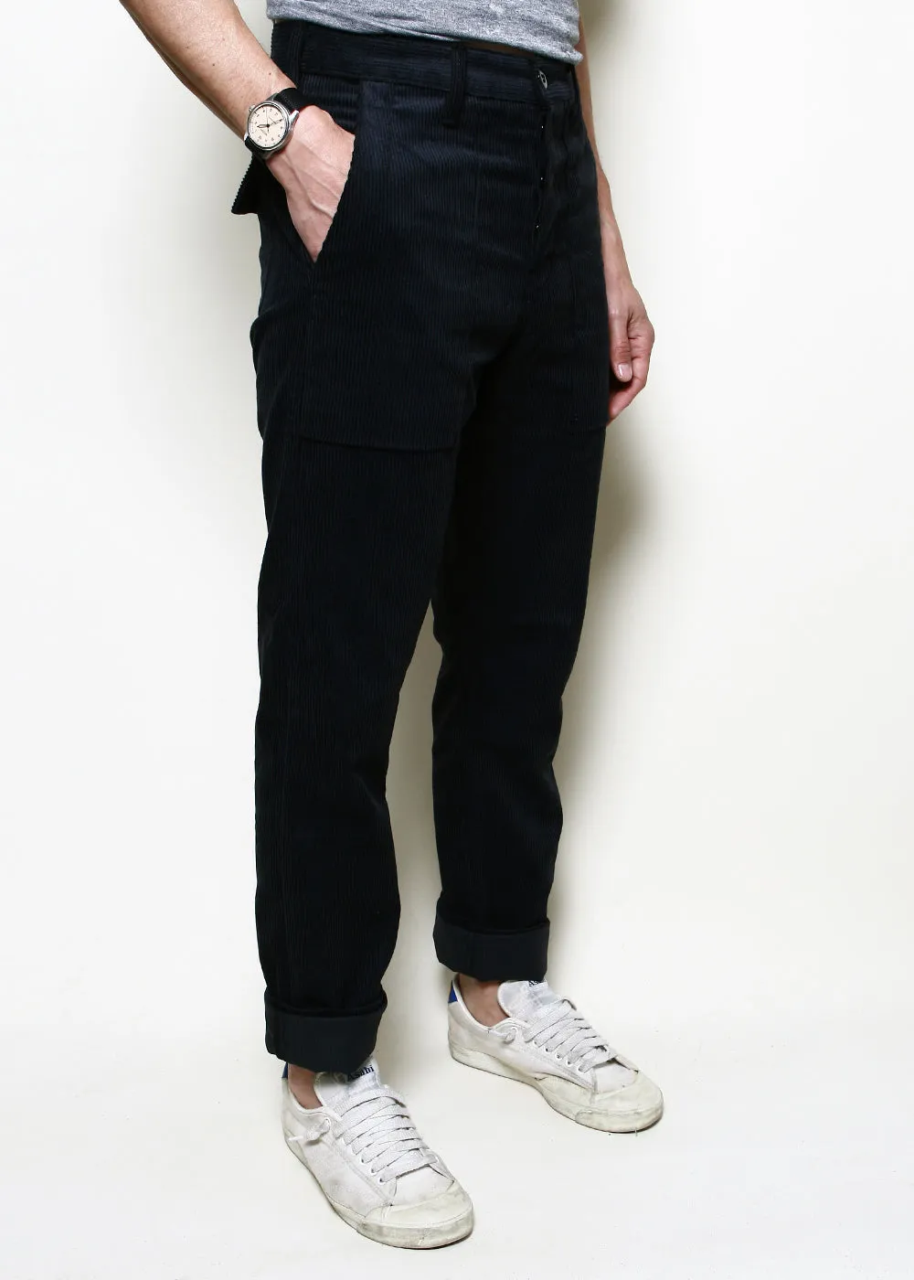Fatigue Pants // Black Corduroy sold by Rogue Territory product image thumbnail 2