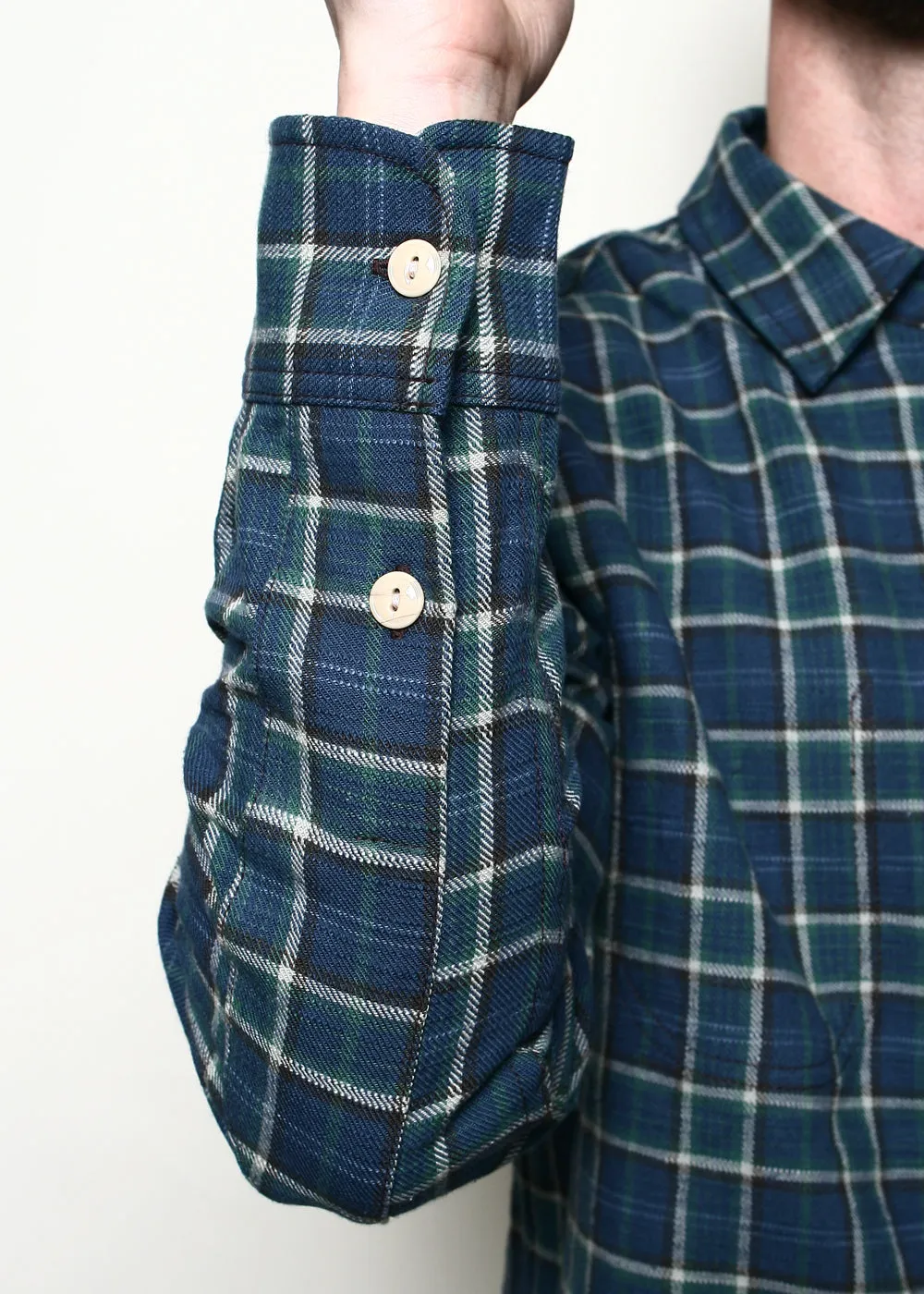 Jumper Shirt // Vintage Slub Plaid sold by Rogue Territory product image thumbnail 3