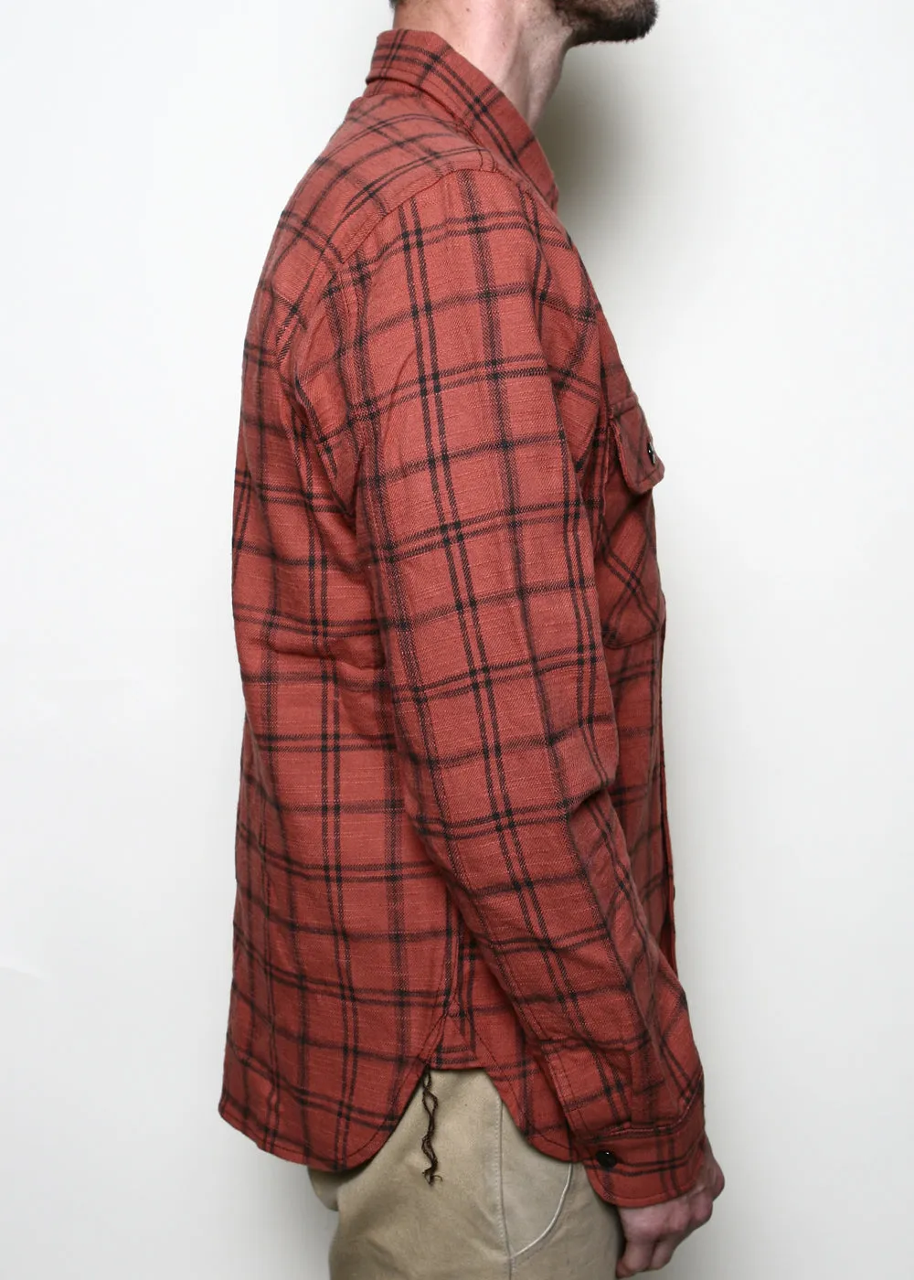 Field Shirt // Faded Rust Plaid sold by Rogue Territory product image thumbnail 3