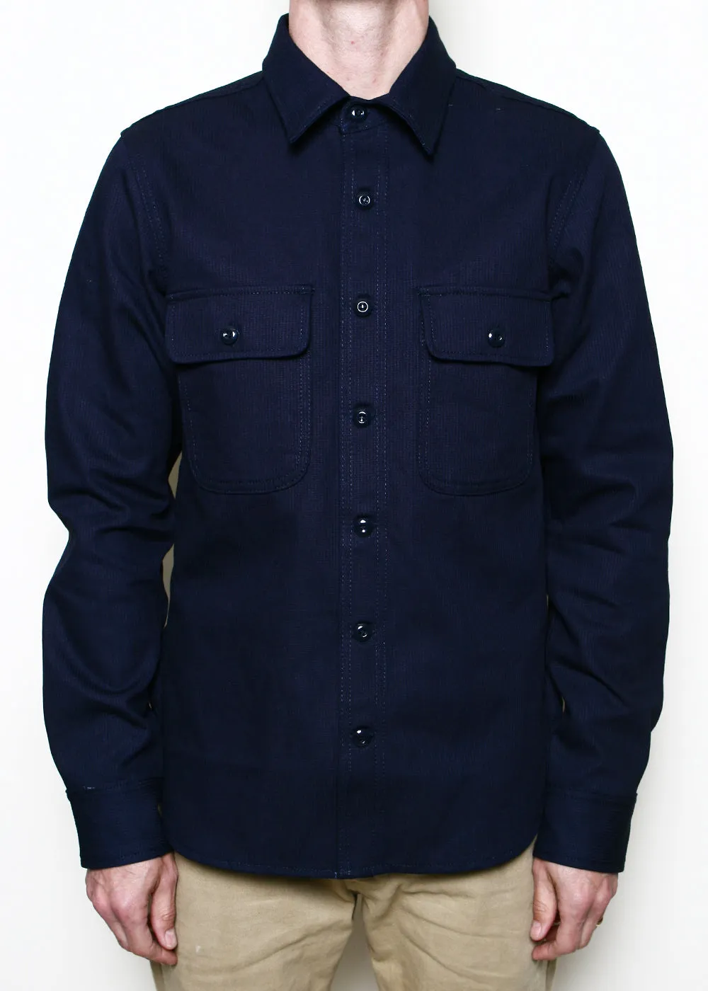 Field Shirt // Indigo Whip Cord sold by Rogue Territory
