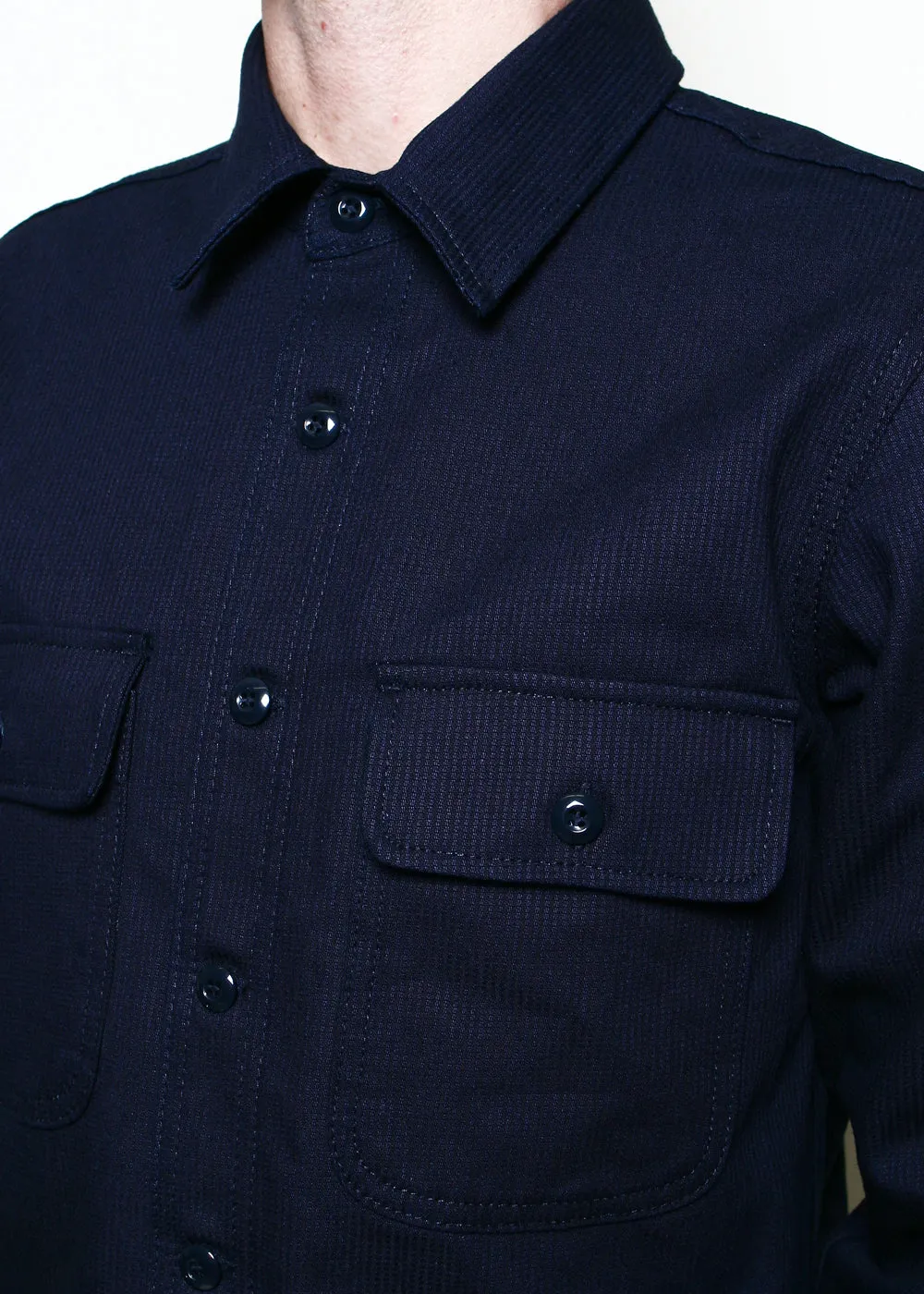 Field Shirt // Indigo Whip Cord sold by Rogue Territory product image thumbnail 2