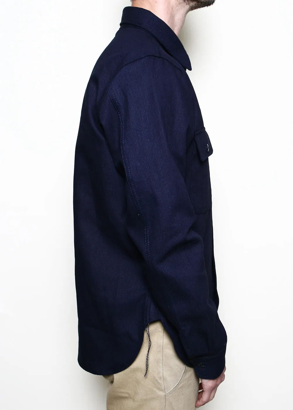 Field Shirt // Indigo Whip Cord sold by Rogue Territory product image thumbnail 4