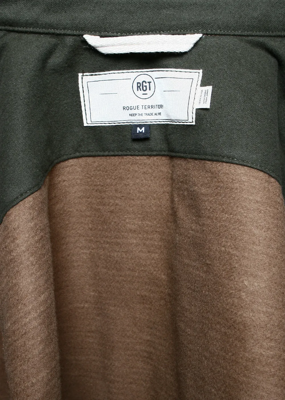 Oxford Overshirt // Brushed Brown sold by Rogue Territory product image thumbnail 5