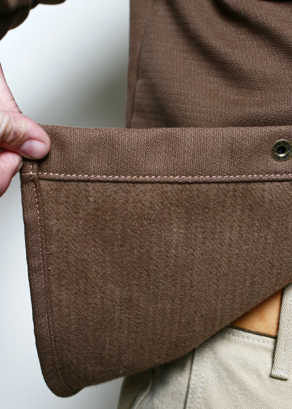Oxford Overshirt // Brushed Brown sold by Rogue Territory product image thumbnail 4